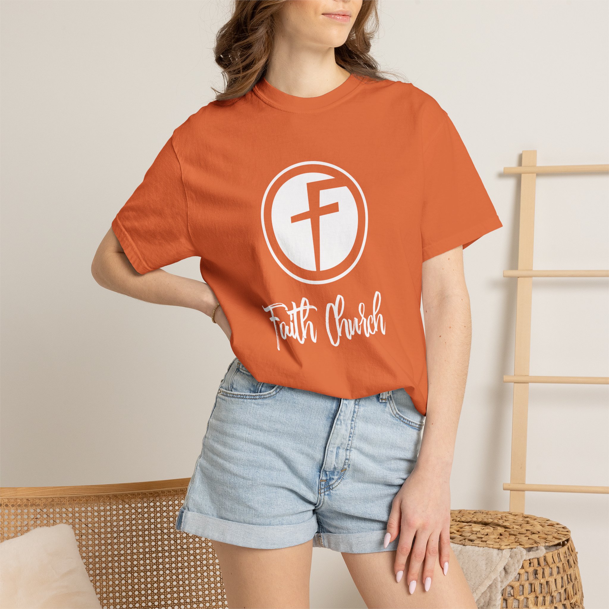 Faith Church Logo T‑Shirt — Christian Ministry Tee - Image 8