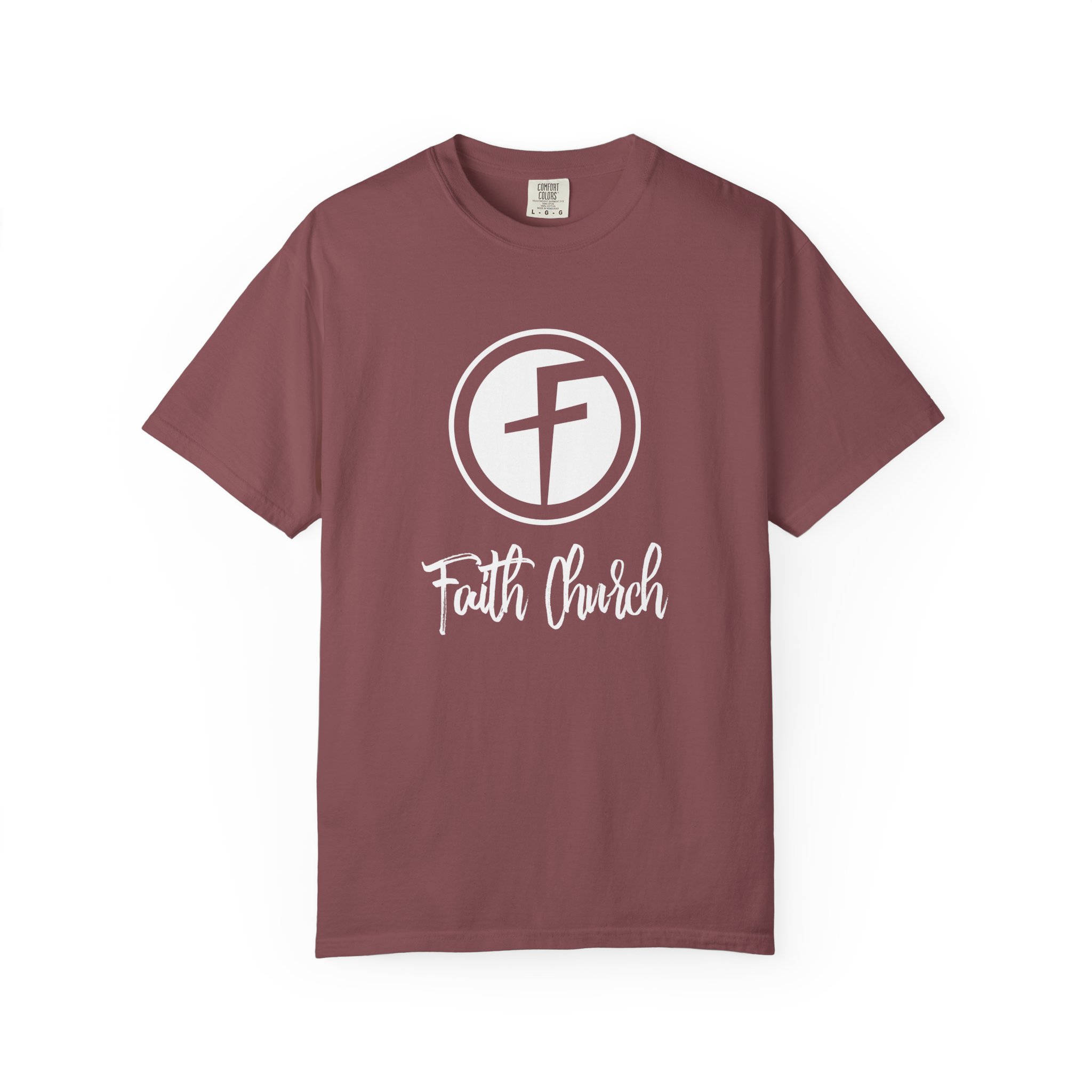 Faith Church Logo T‑Shirt — Christian Ministry Tee