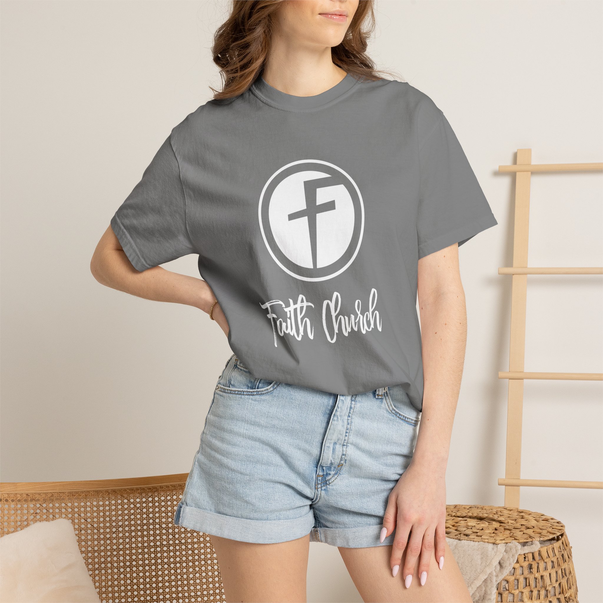 Faith Church Logo T‑Shirt — Christian Ministry Tee - Image 18