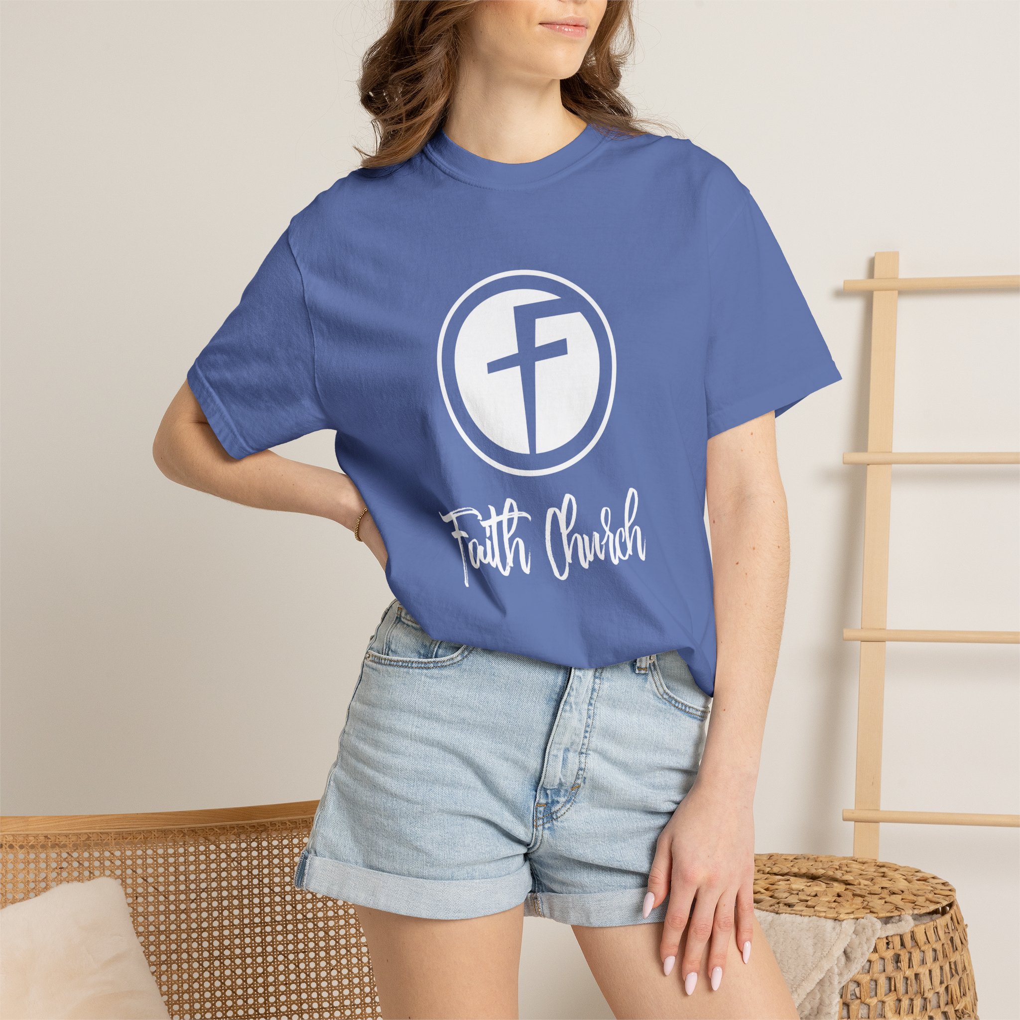 Faith Church Logo T‑Shirt — Christian Ministry Tee - Image 34