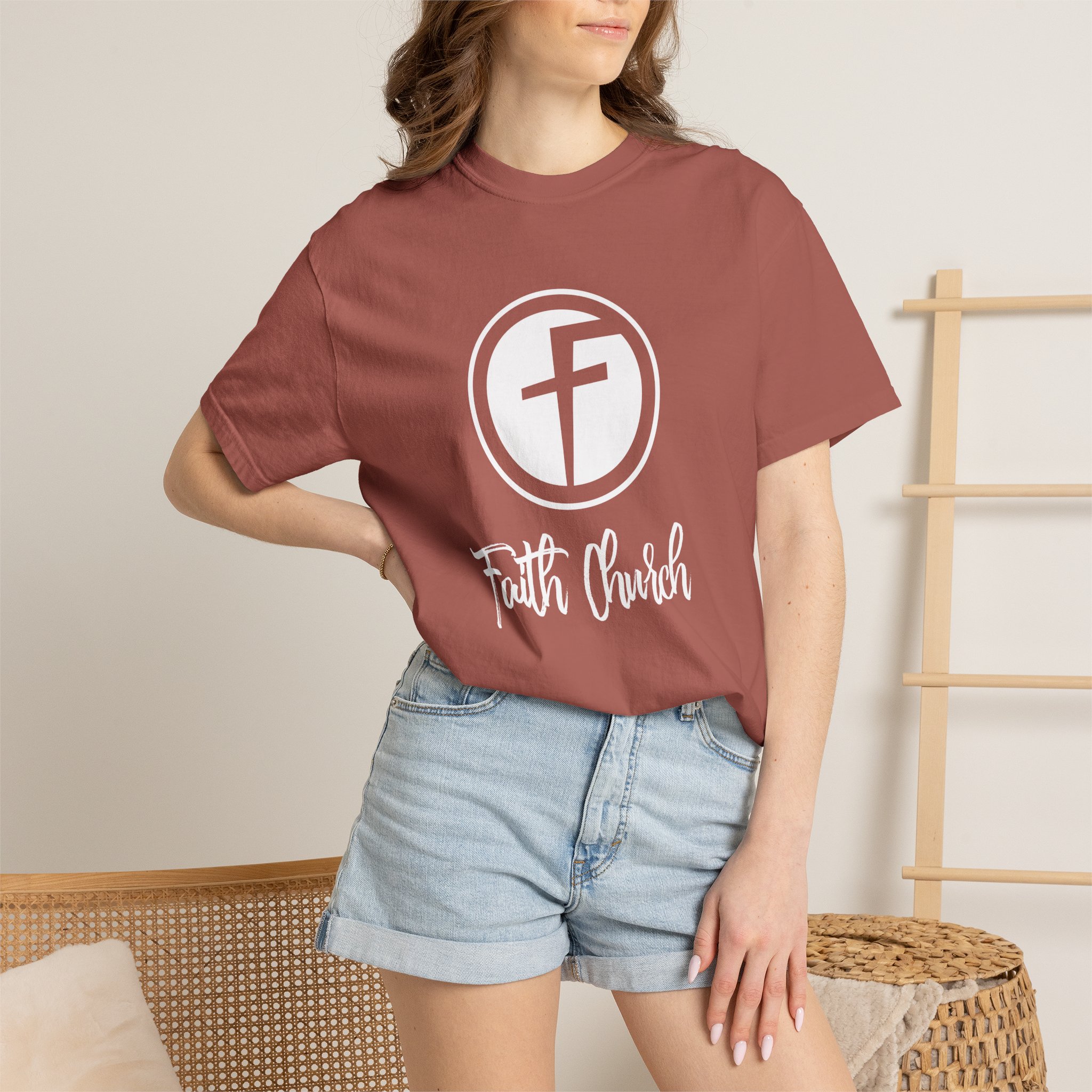 Faith Church Logo T‑Shirt — Christian Ministry Tee - Image 43