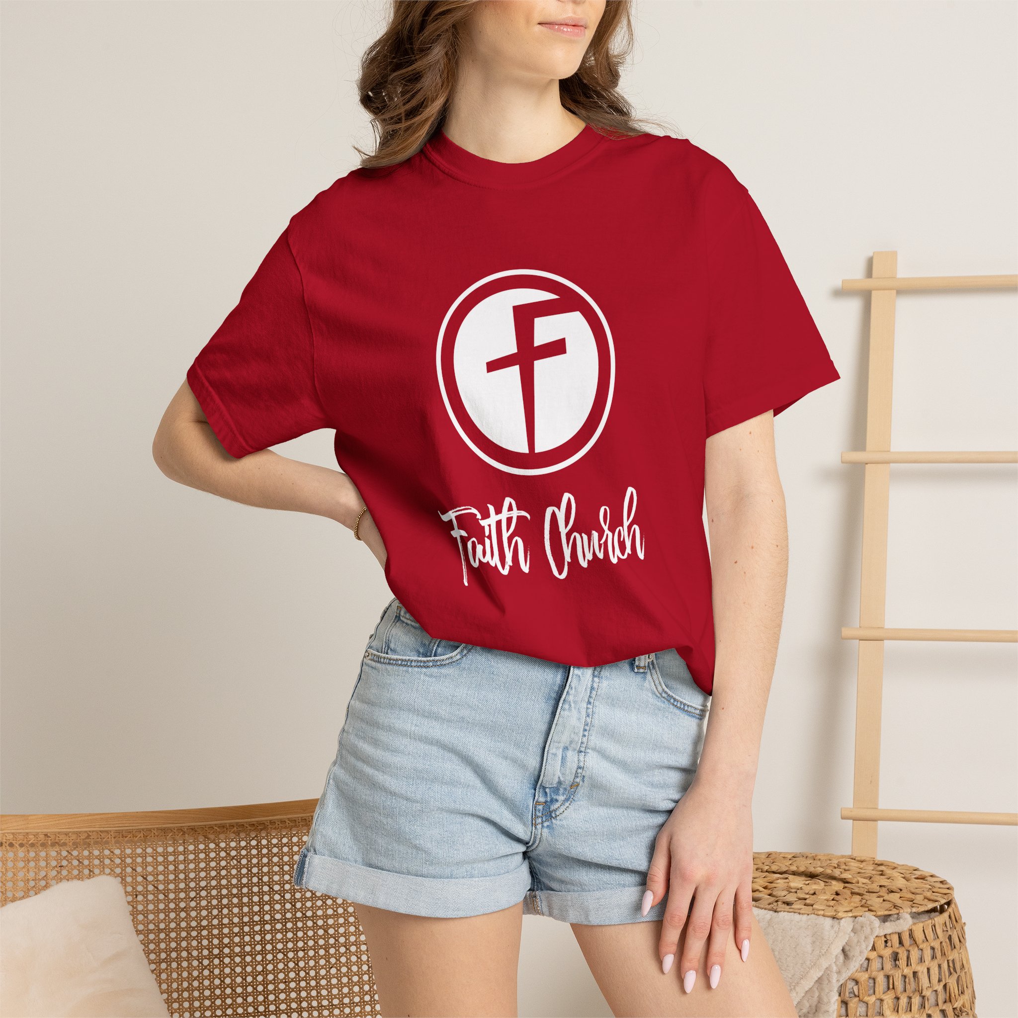 Faith Church Logo T‑Shirt — Christian Ministry Tee - Image 47