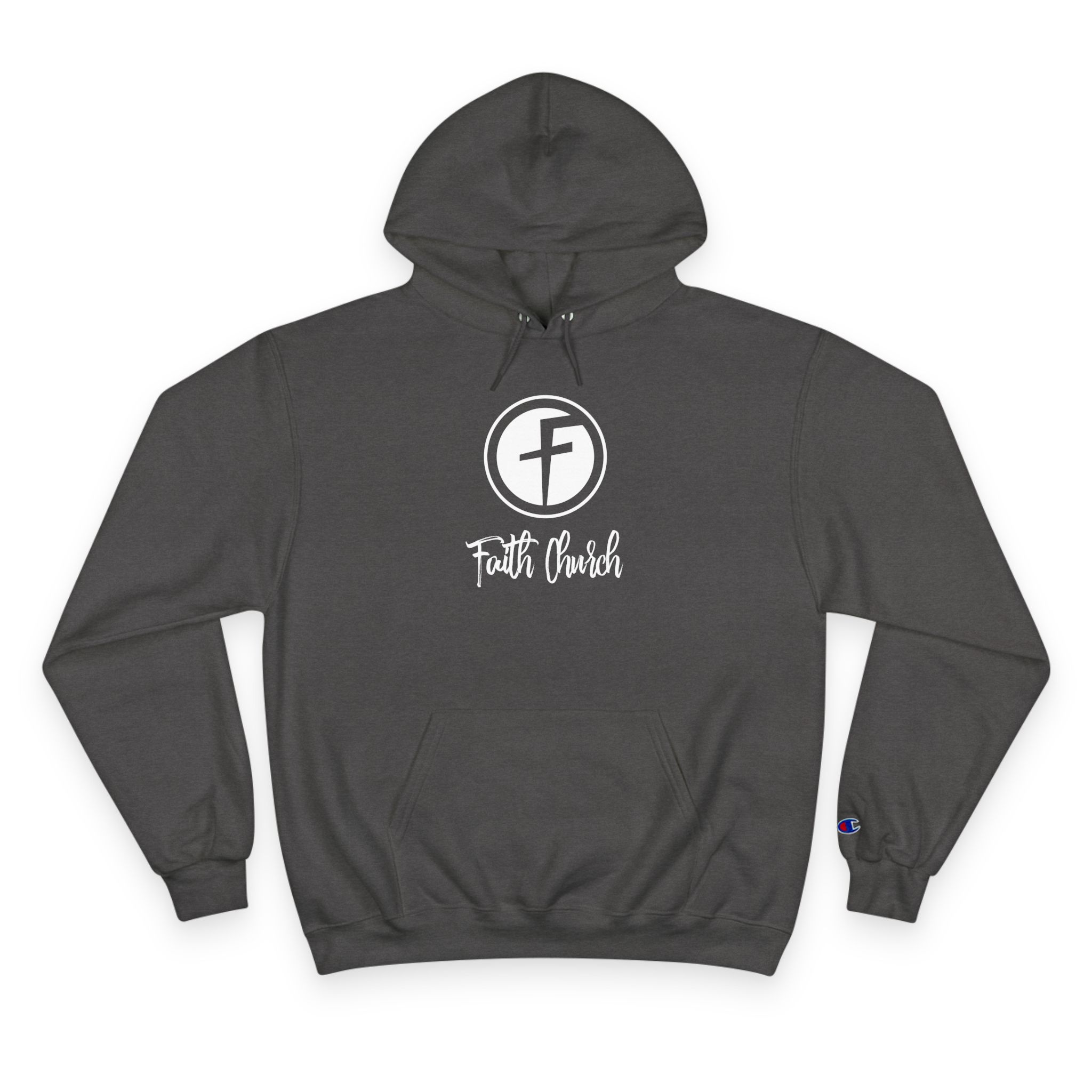 Faith Cursive - Champion Hoodie - Image 5