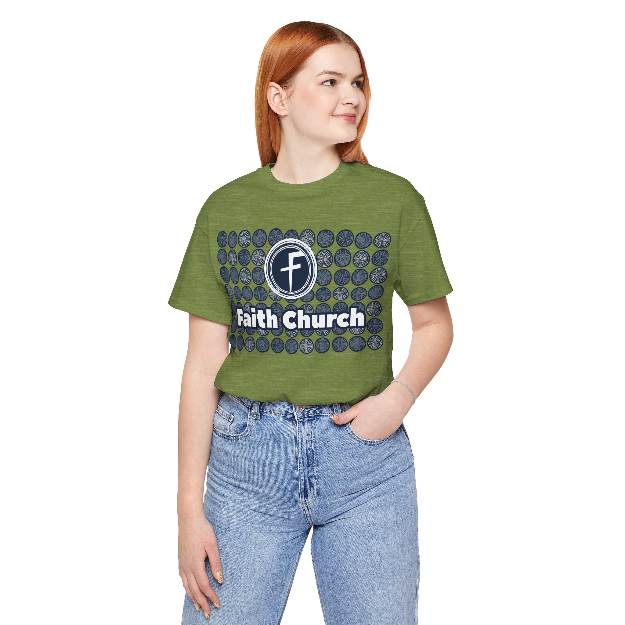 Faith Church Circles Logo Tee — Lightweight Crewneck - Image 30
