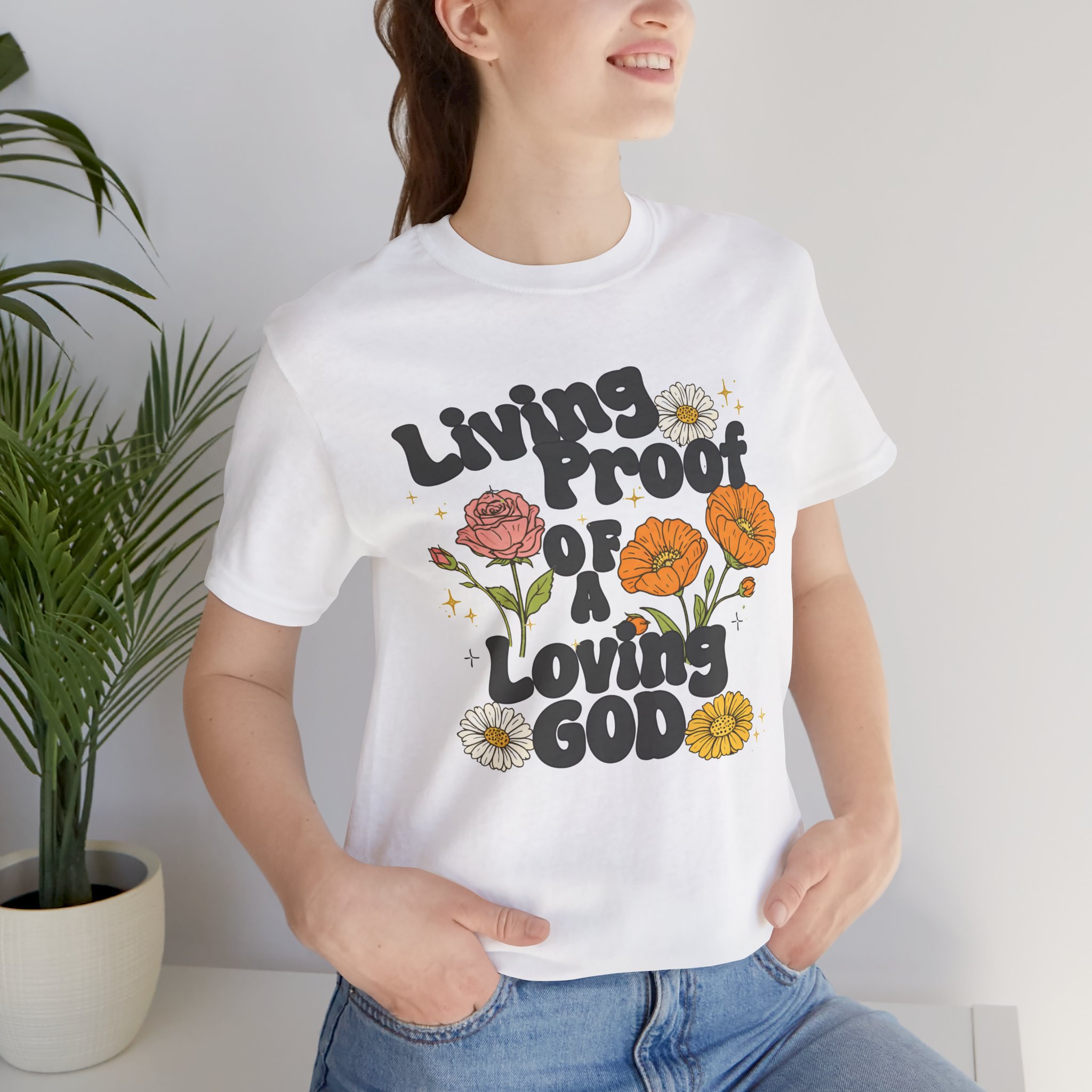 Living Proof of a Loving God T-Shirt - Image 4