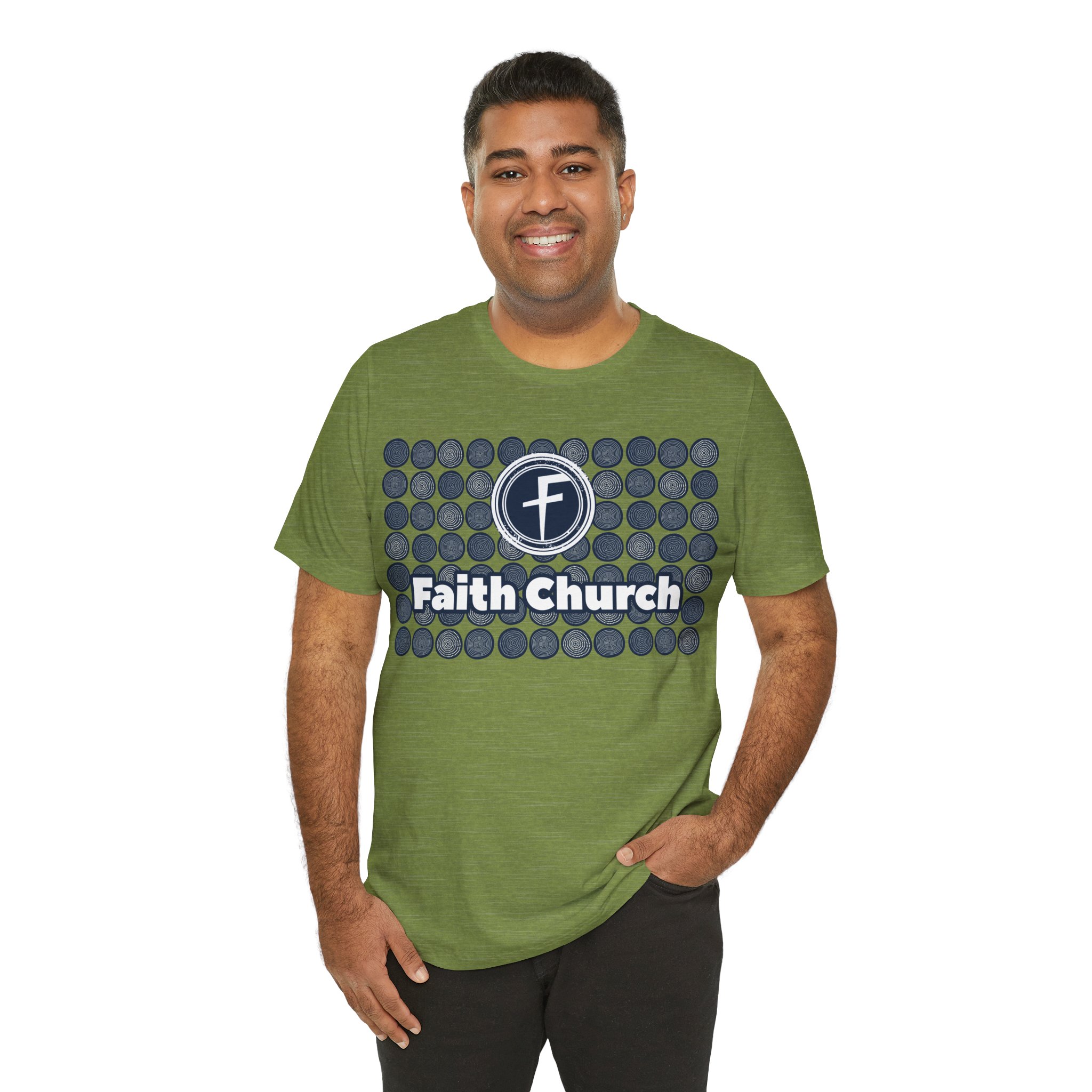 Faith Church Circles Logo Tee — Lightweight Crewneck - Image 29