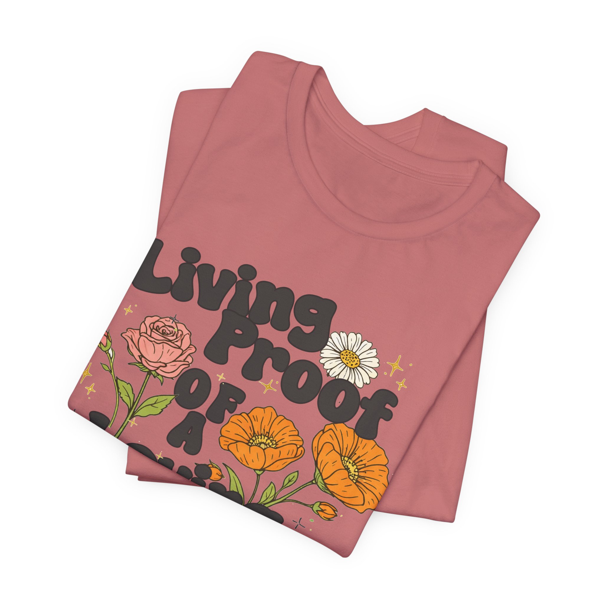 Living Proof of a Loving God T-Shirt - Image 11