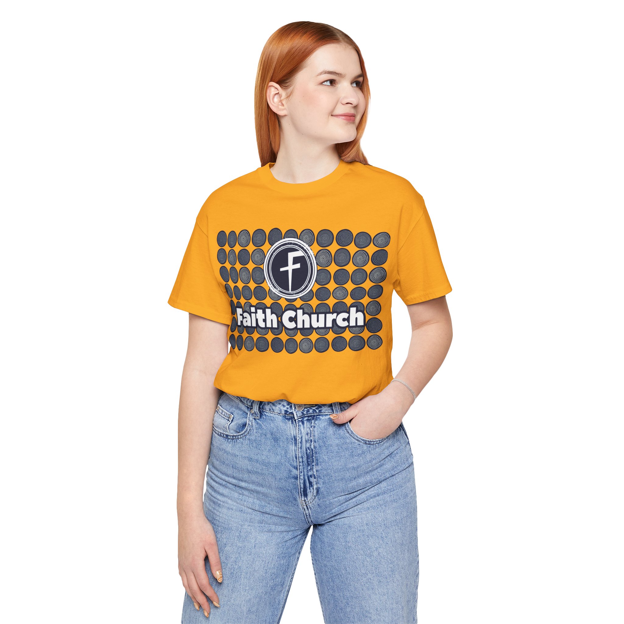 Faith Church Circles Logo Tee — Lightweight Crewneck - Image 24