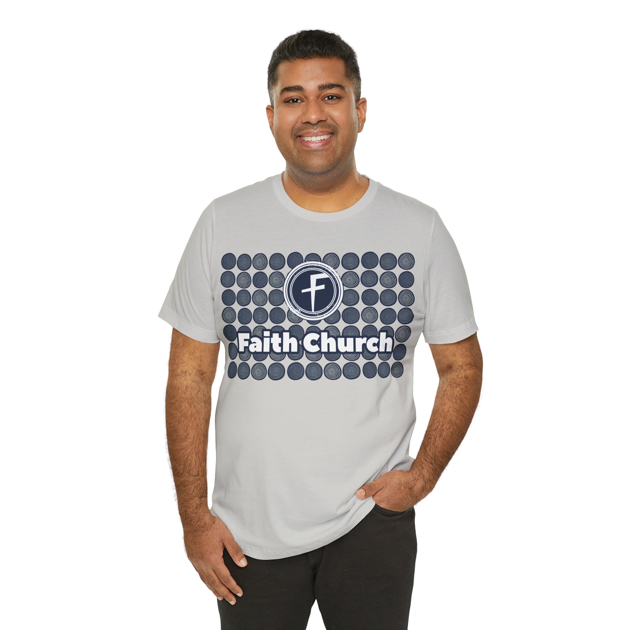 Faith Church Circles Logo Tee — Lightweight Crewneck - Image 17