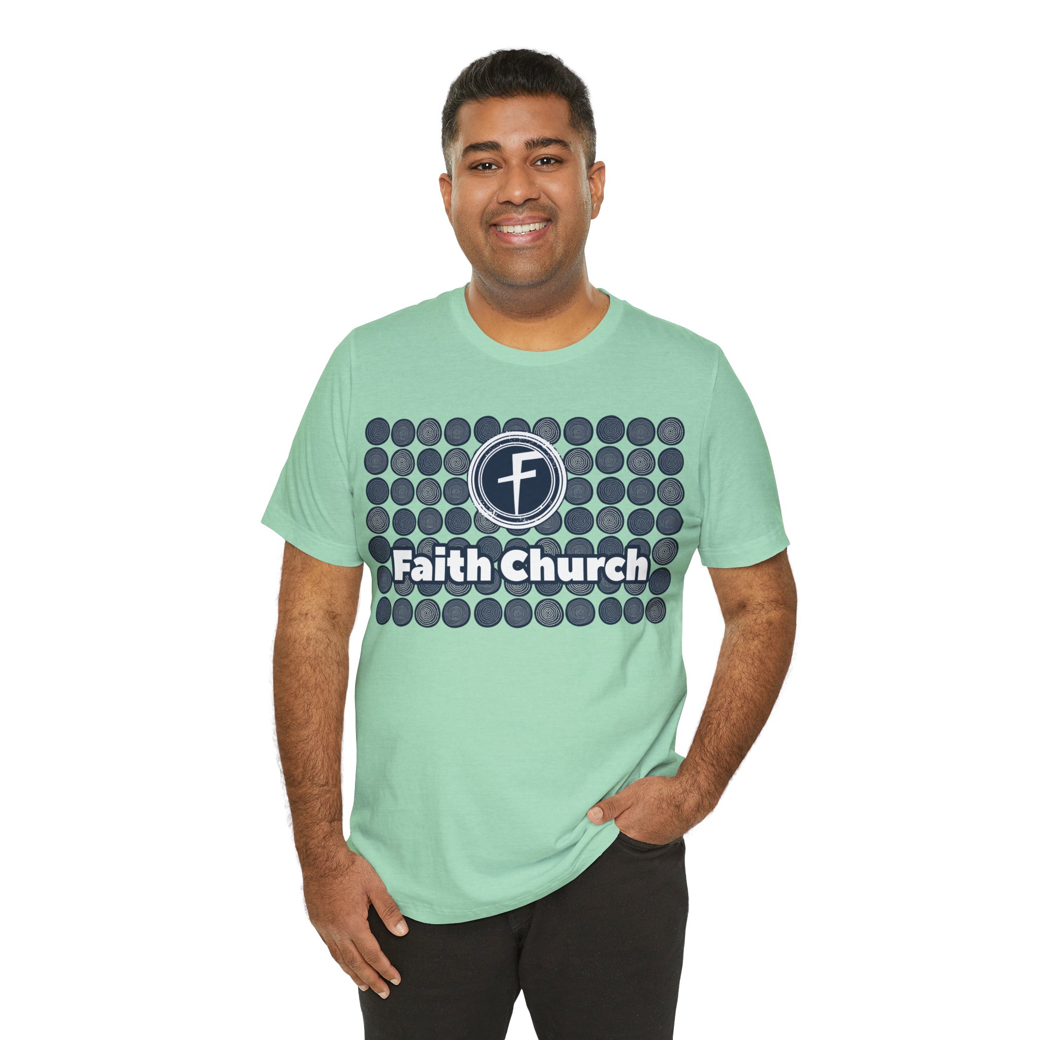 Faith Church Circles Logo Tee — Lightweight Crewneck - Image 35