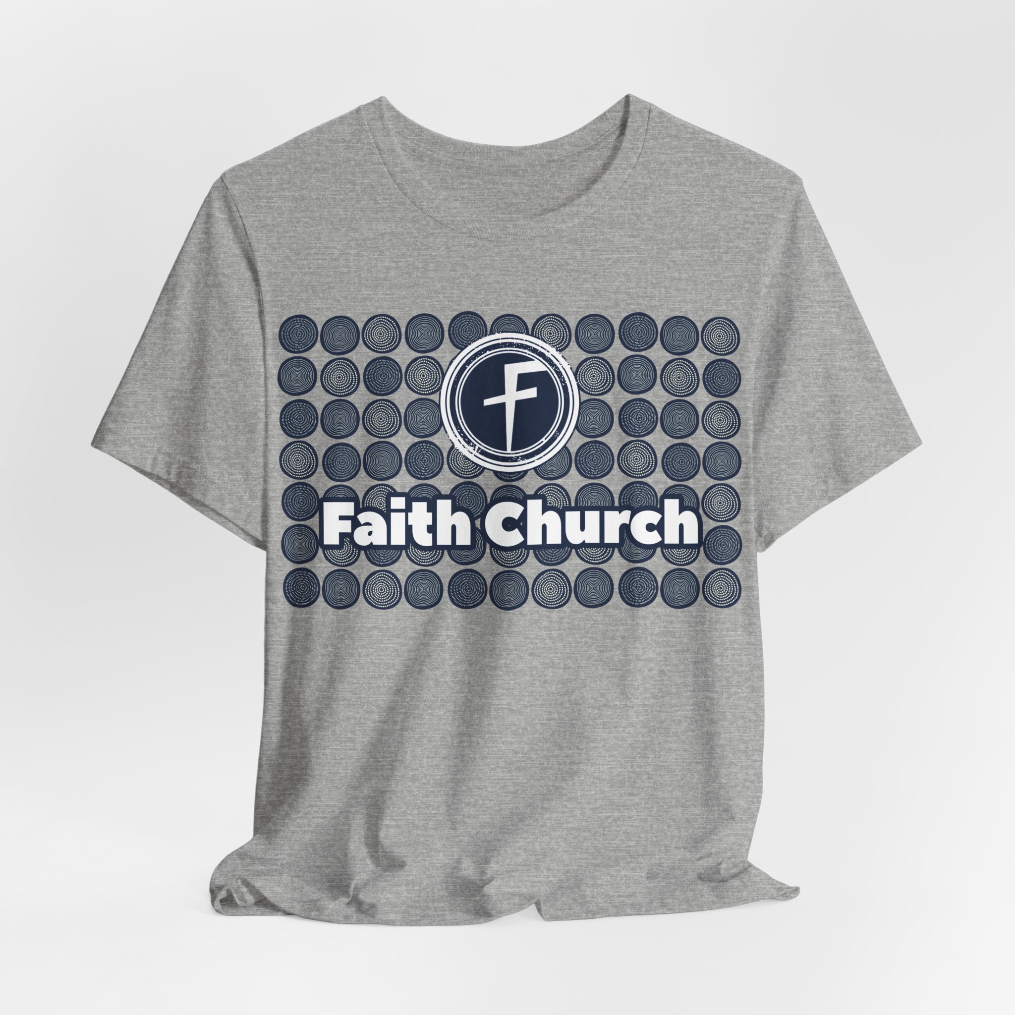 Faith Church Circles Logo Tee — Lightweight Crewneck - Image 4