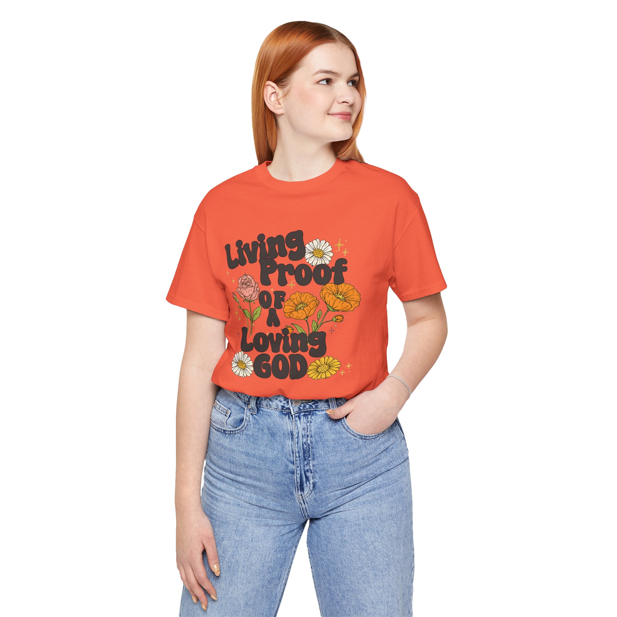 Living Proof of a Loving God T-Shirt - Image 17