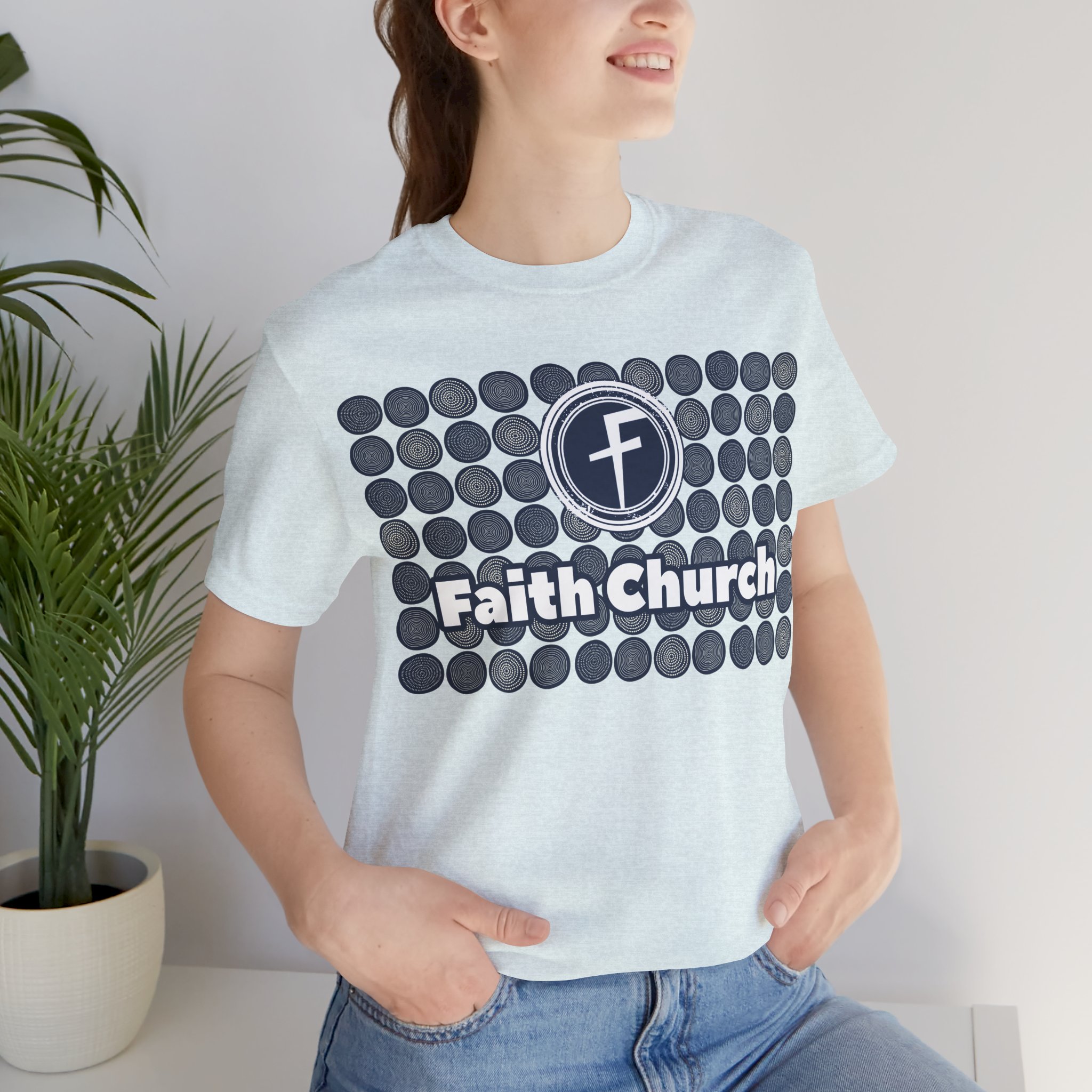 Faith Church Circles Logo Tee — Lightweight Crewneck - Image 43