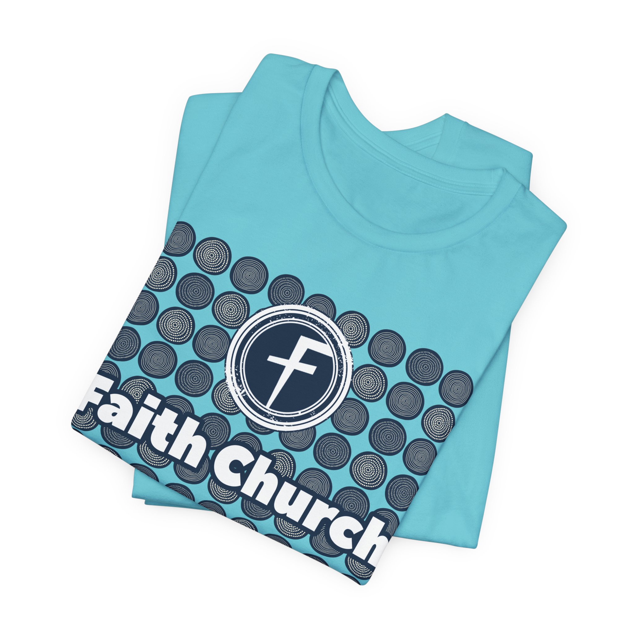 Faith Church Circles Logo Tee — Lightweight Crewneck - Image 45
