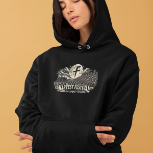 Harvest Festival Hoodie — Holy One Vintage Farm Graphic Hooded Sweatshirt