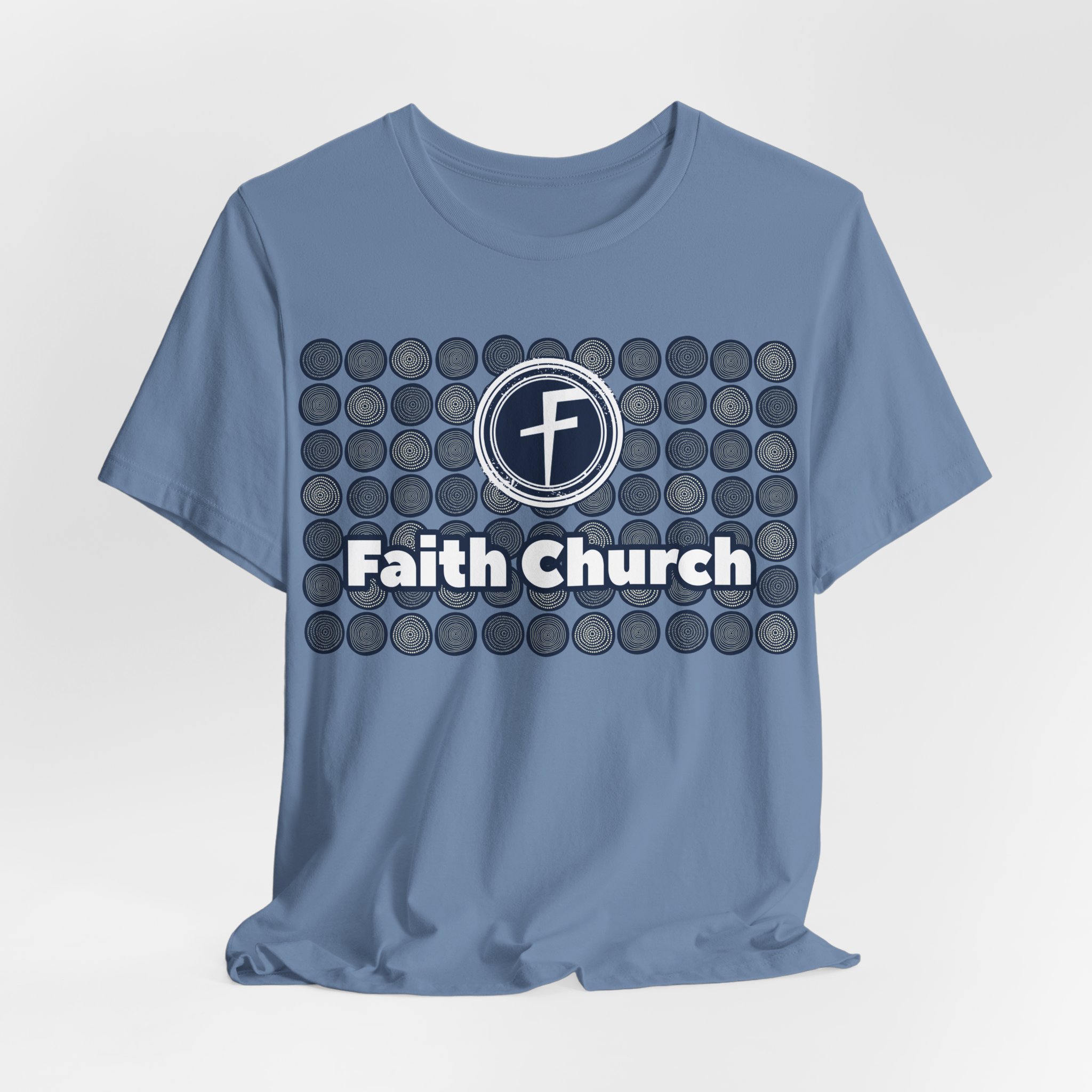 Faith Church Circles Logo Tee — Lightweight Crewneck - Image 58