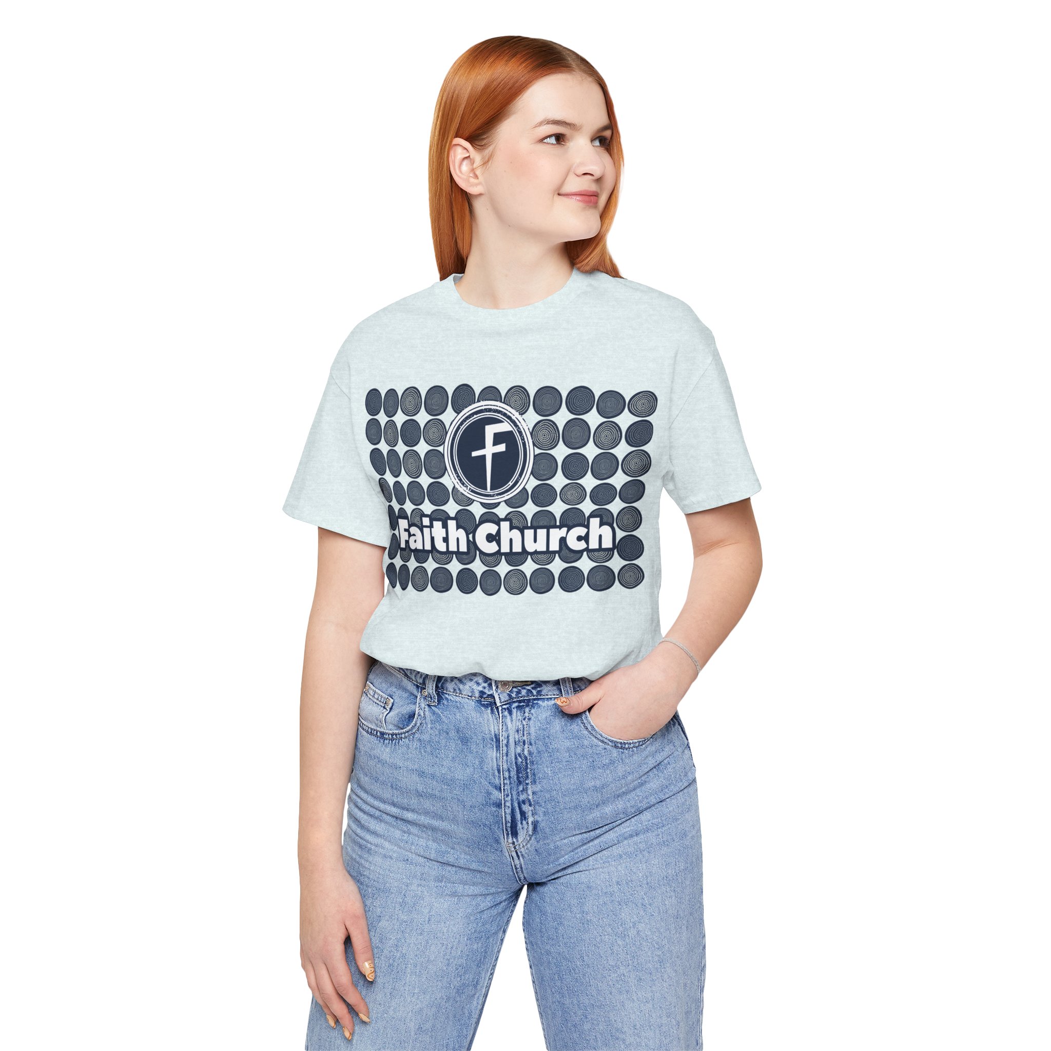 Faith Church Circles Logo Tee — Lightweight Crewneck - Image 42