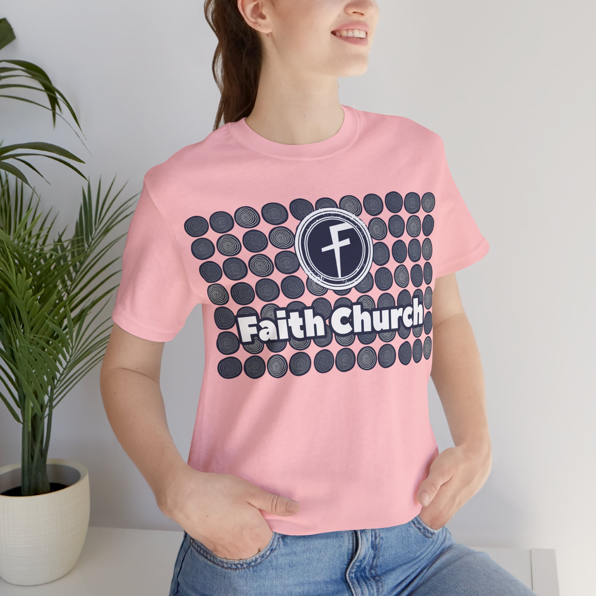 Faith Church Circles Logo Tee — Lightweight Crewneck - Image 67