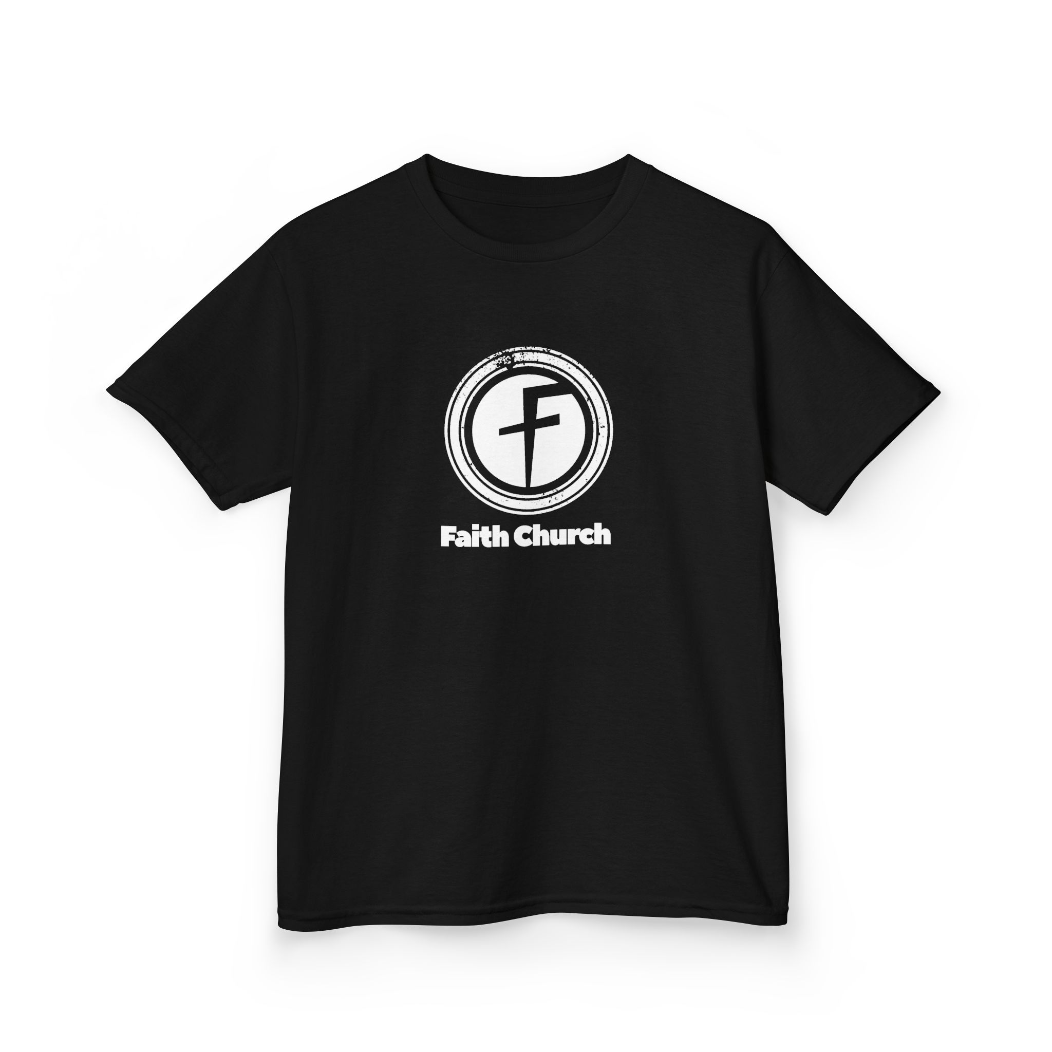 Kids T-Shirt — Faith Church Logo Youth Tee - Image 2