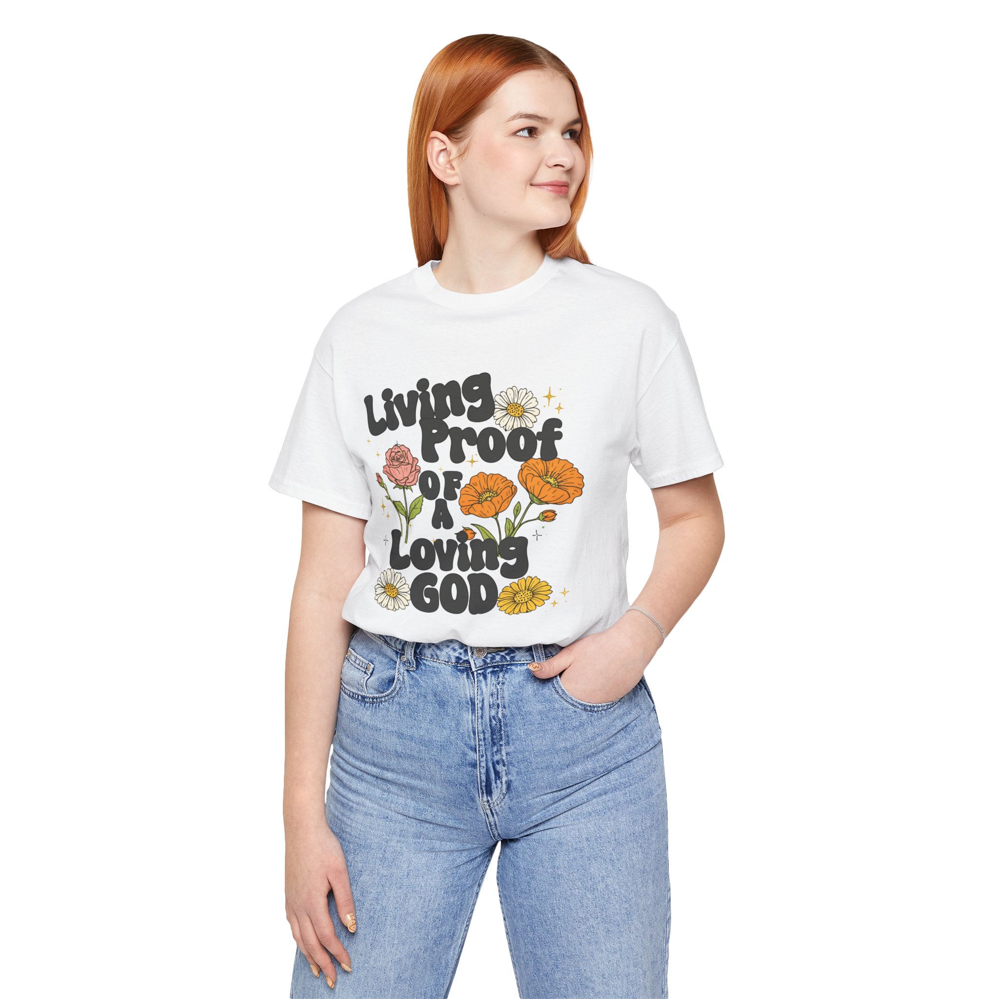 Living Proof of a Loving God T-Shirt - Image 3