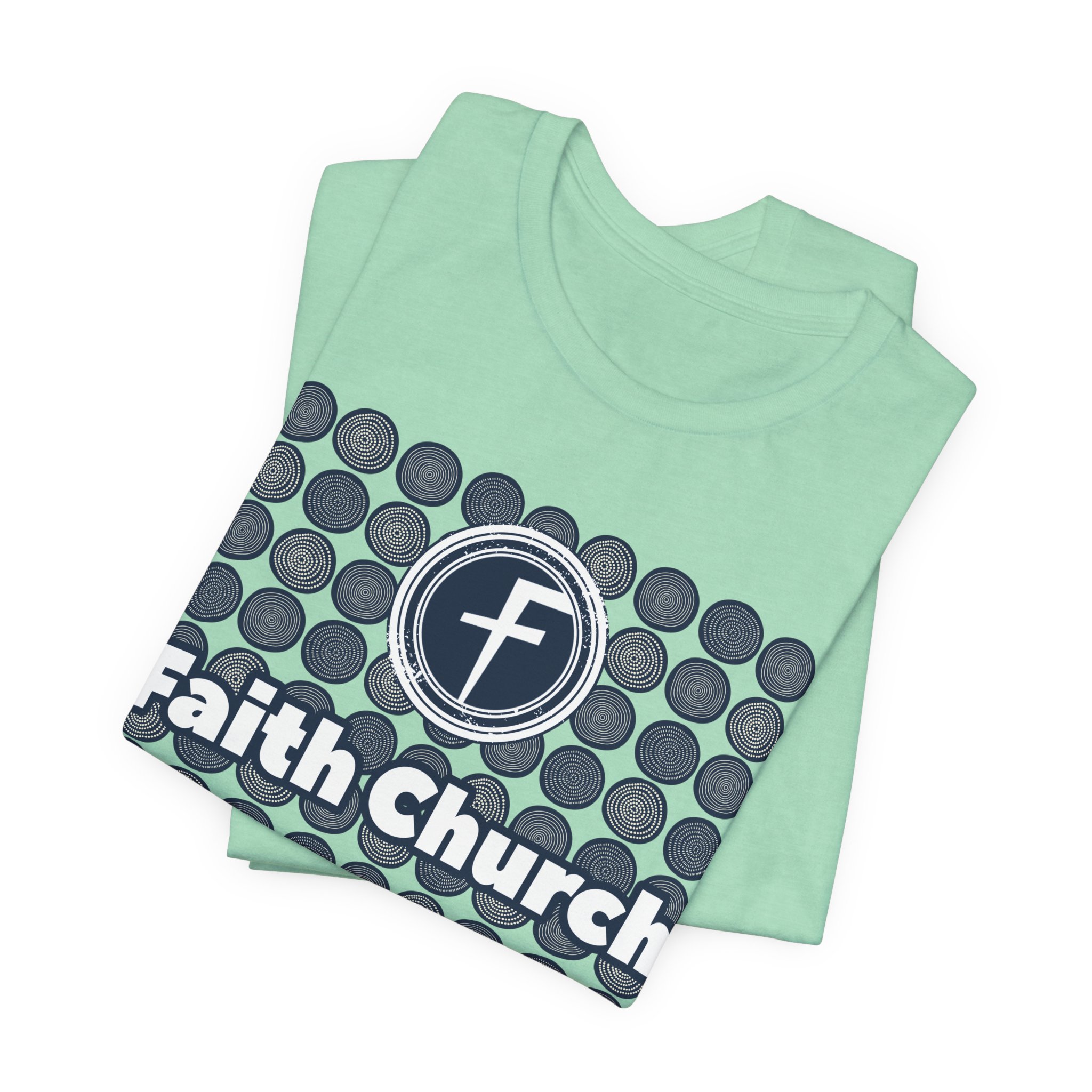 Faith Church Circles Logo Tee — Lightweight Crewneck - Image 33