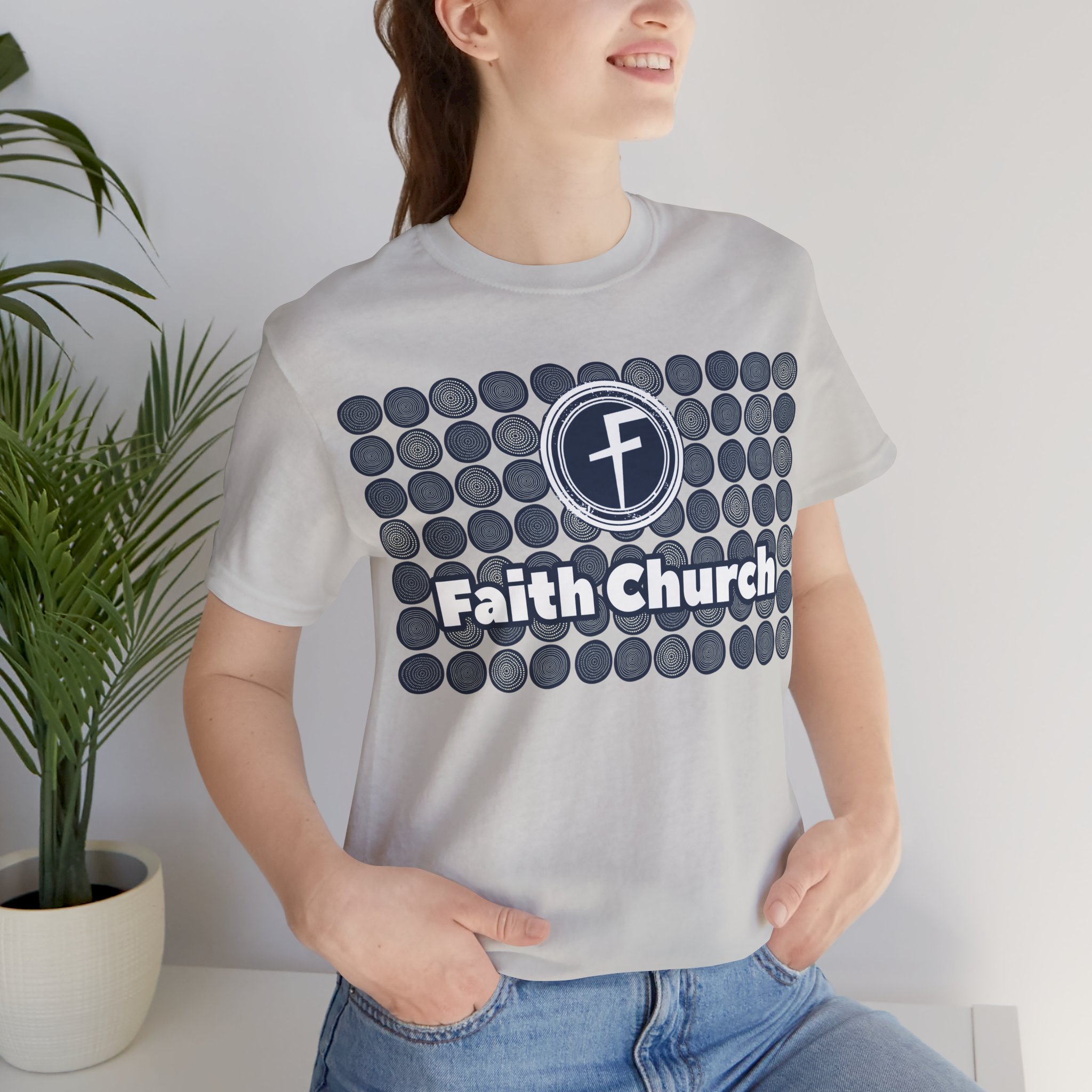 Faith Church Circles Logo Tee — Lightweight Crewneck - Image 19