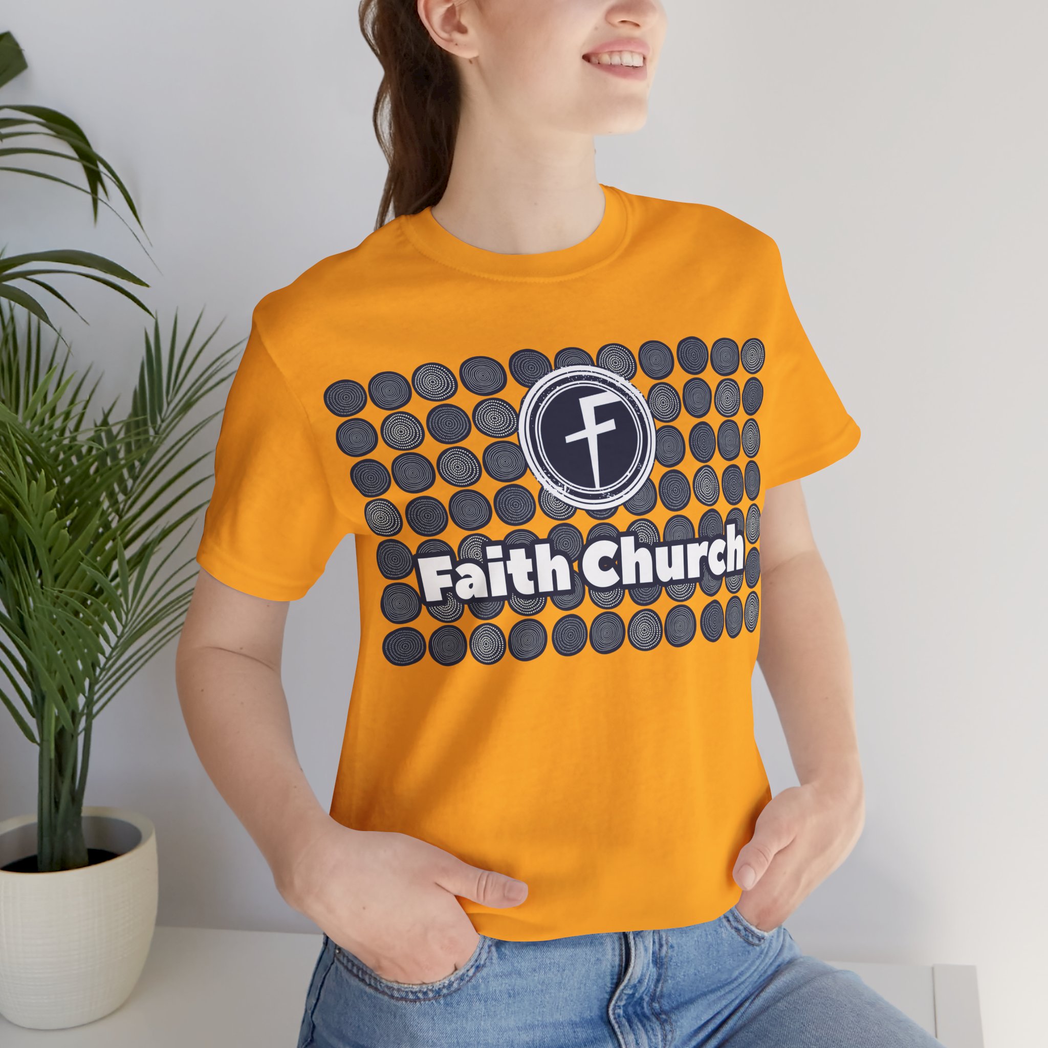 Faith Church Circles Logo Tee — Lightweight Crewneck - Image 25