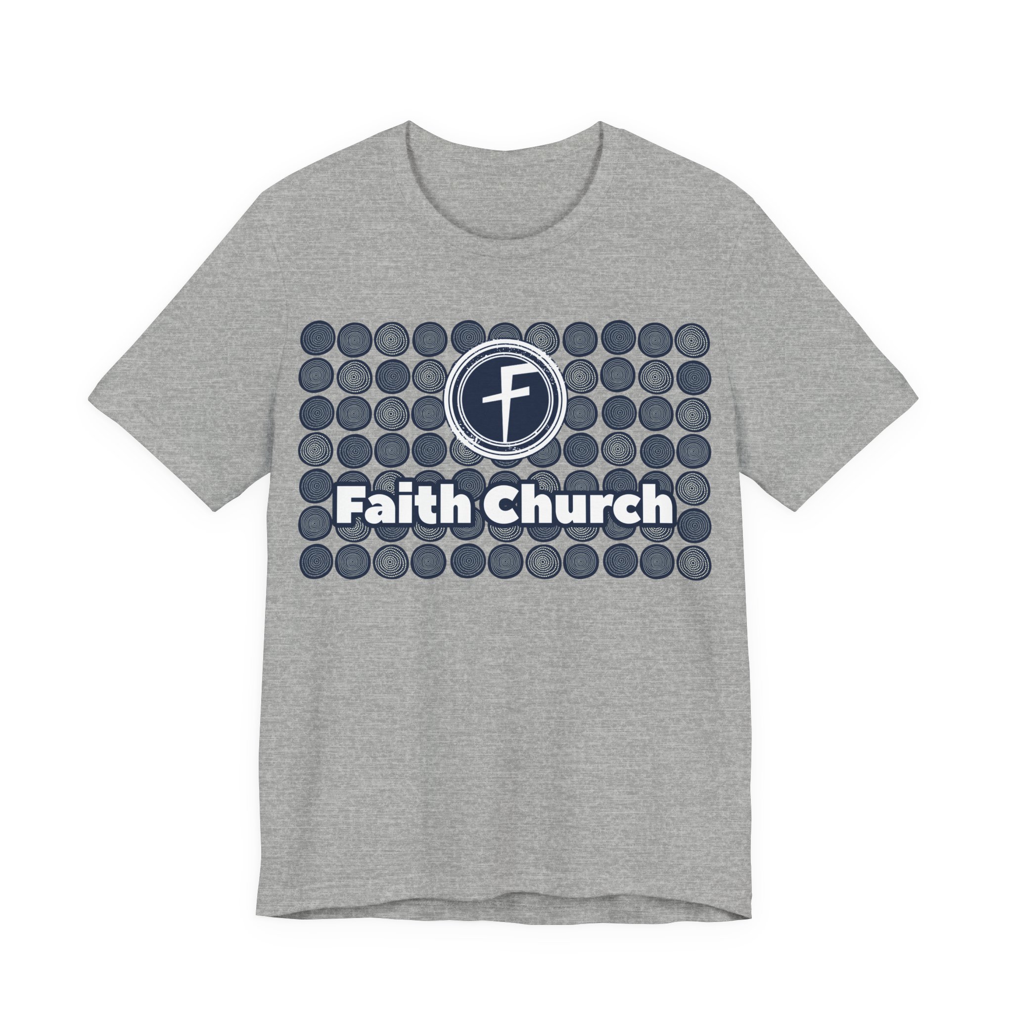 Faith Church Circles Logo Tee — Lightweight Crewneck - Image 2
