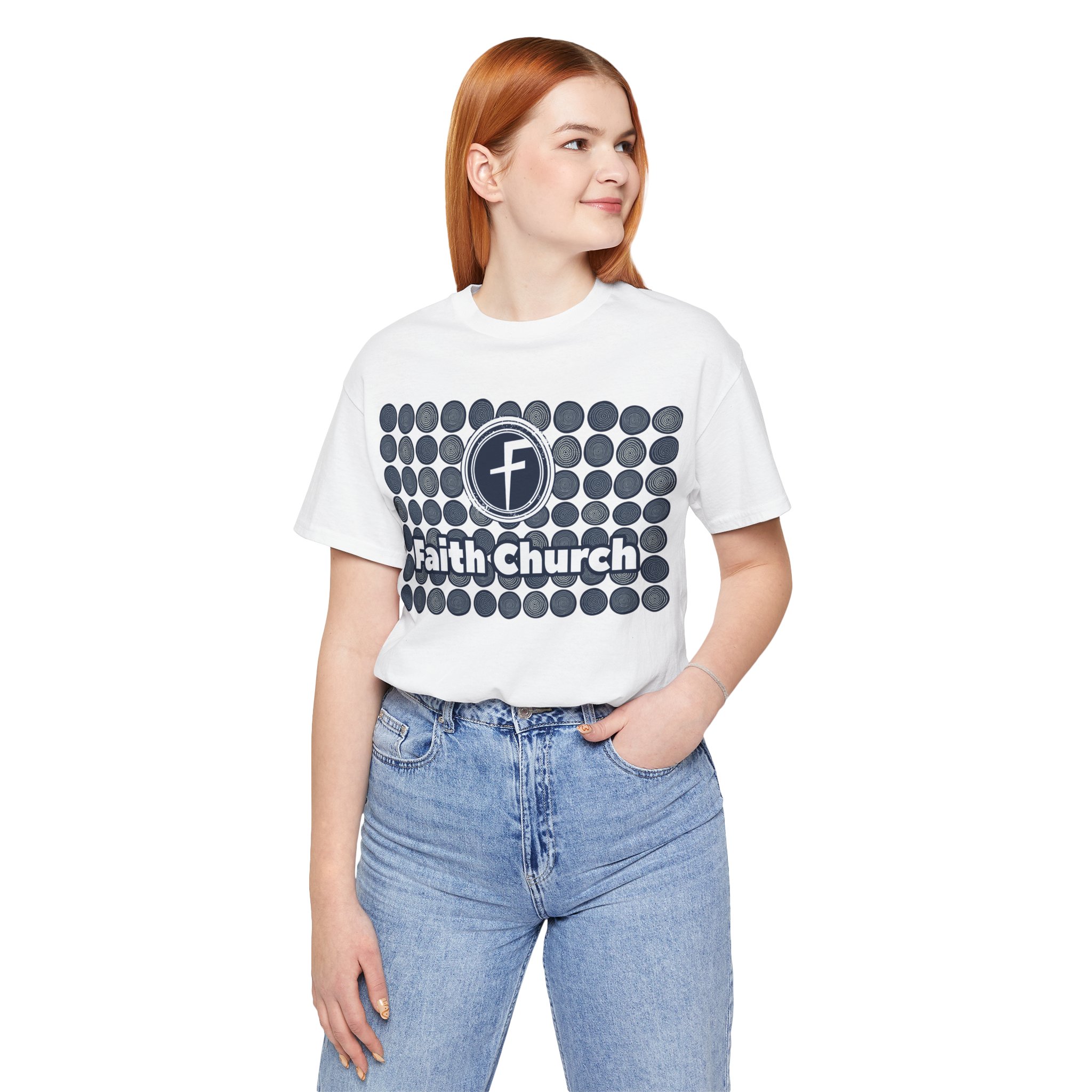 Faith Church Circles Logo Tee — Lightweight Crewneck - Image 12