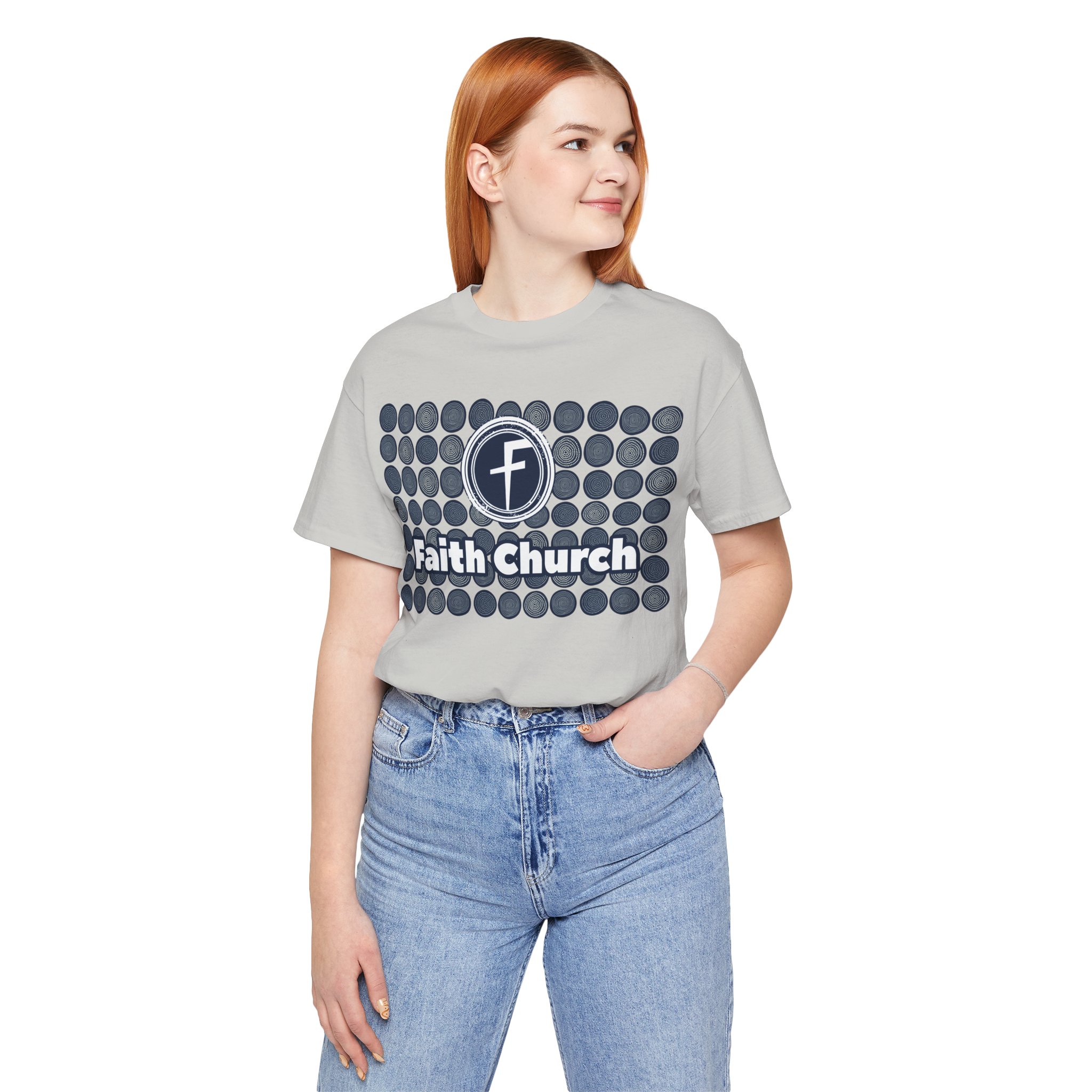 Faith Church Circles Logo Tee — Lightweight Crewneck - Image 18