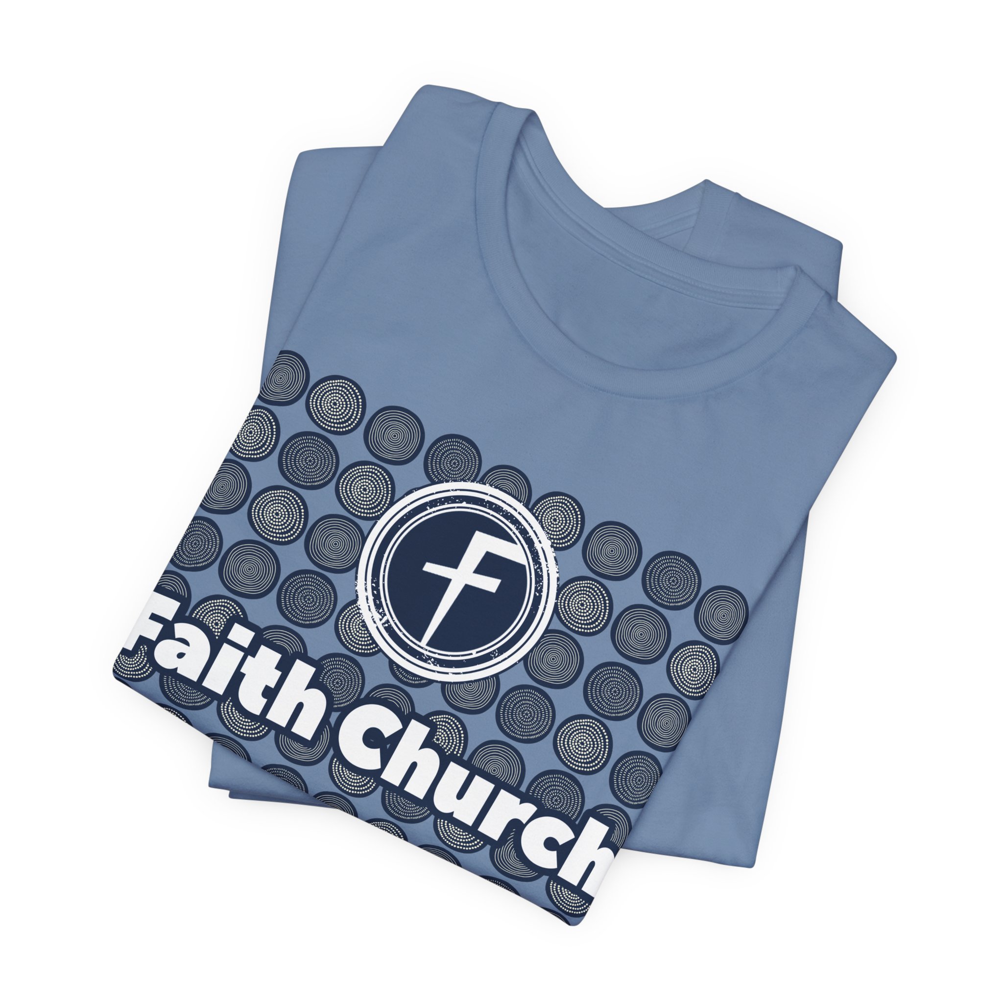 Faith Church Circles Logo Tee — Lightweight Crewneck - Image 57