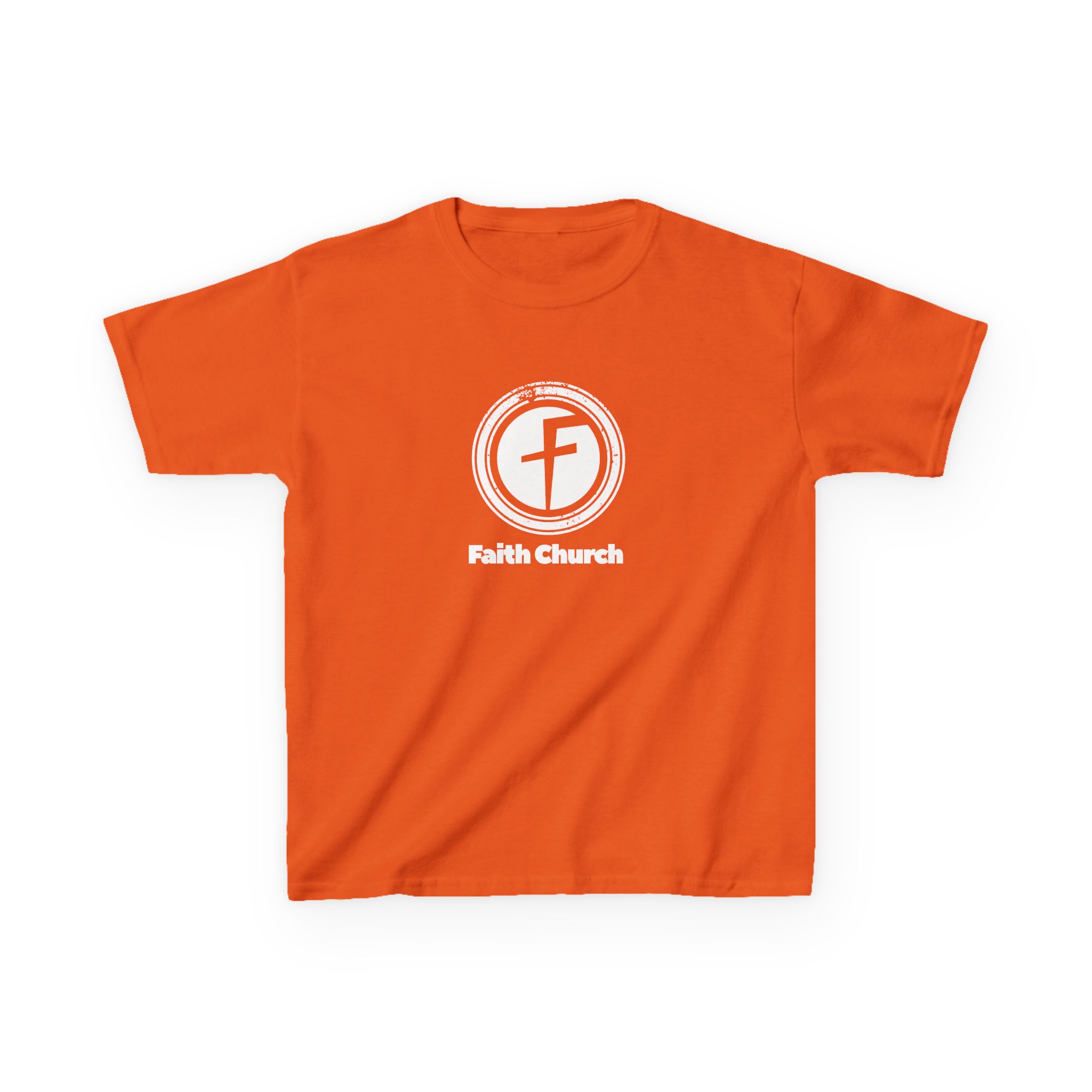 Kids T-Shirt — Faith Church Logo Youth Tee - Image 6