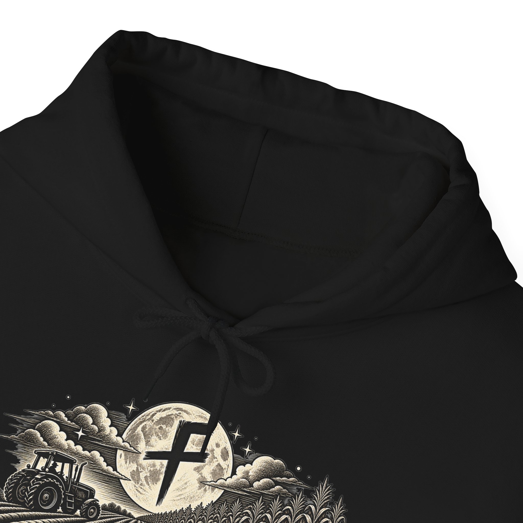 Harvest Festival Hoodie — Holy One Vintage Farm Graphic Hooded Sweatshirt - Image 4