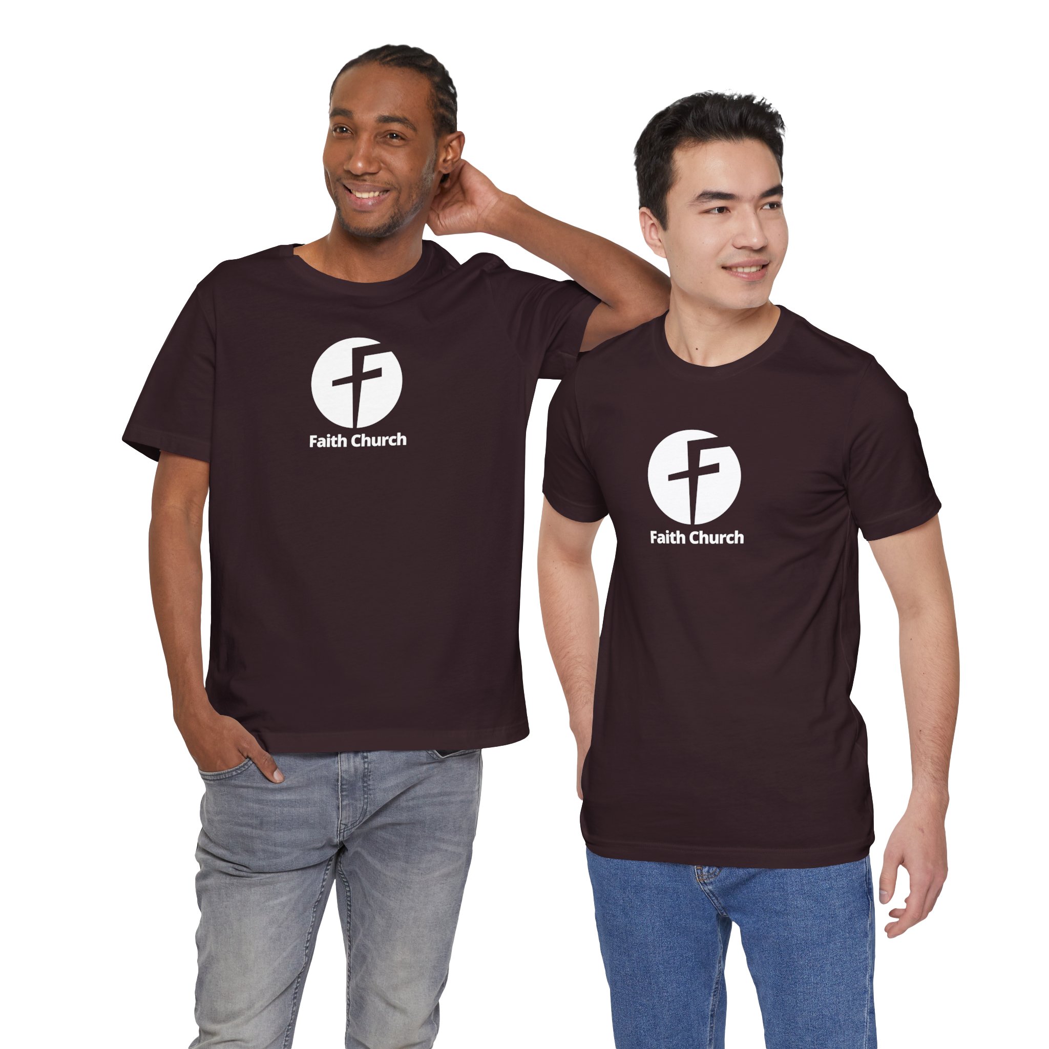 Faith Church Logo T-Shirt — Christian Ministry Tee - Image 66