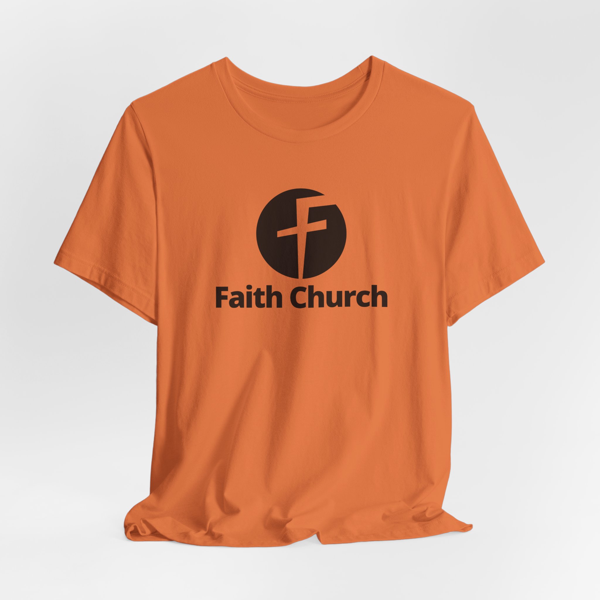 Faith Church Logo T-Shirt — Christian Ministry Tee - Image 24