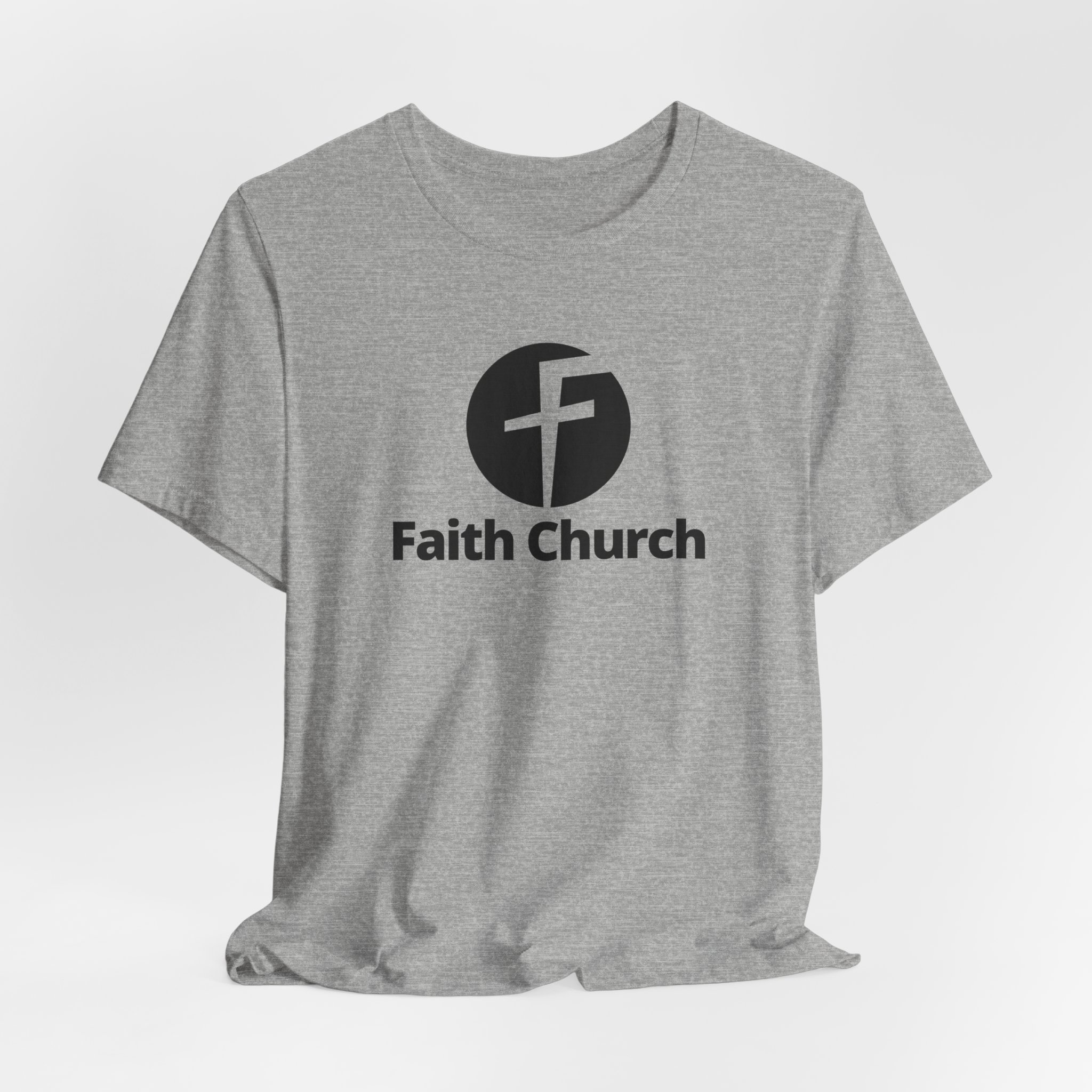 Faith Church Logo T-Shirt — Christian Ministry Tee - Image 4