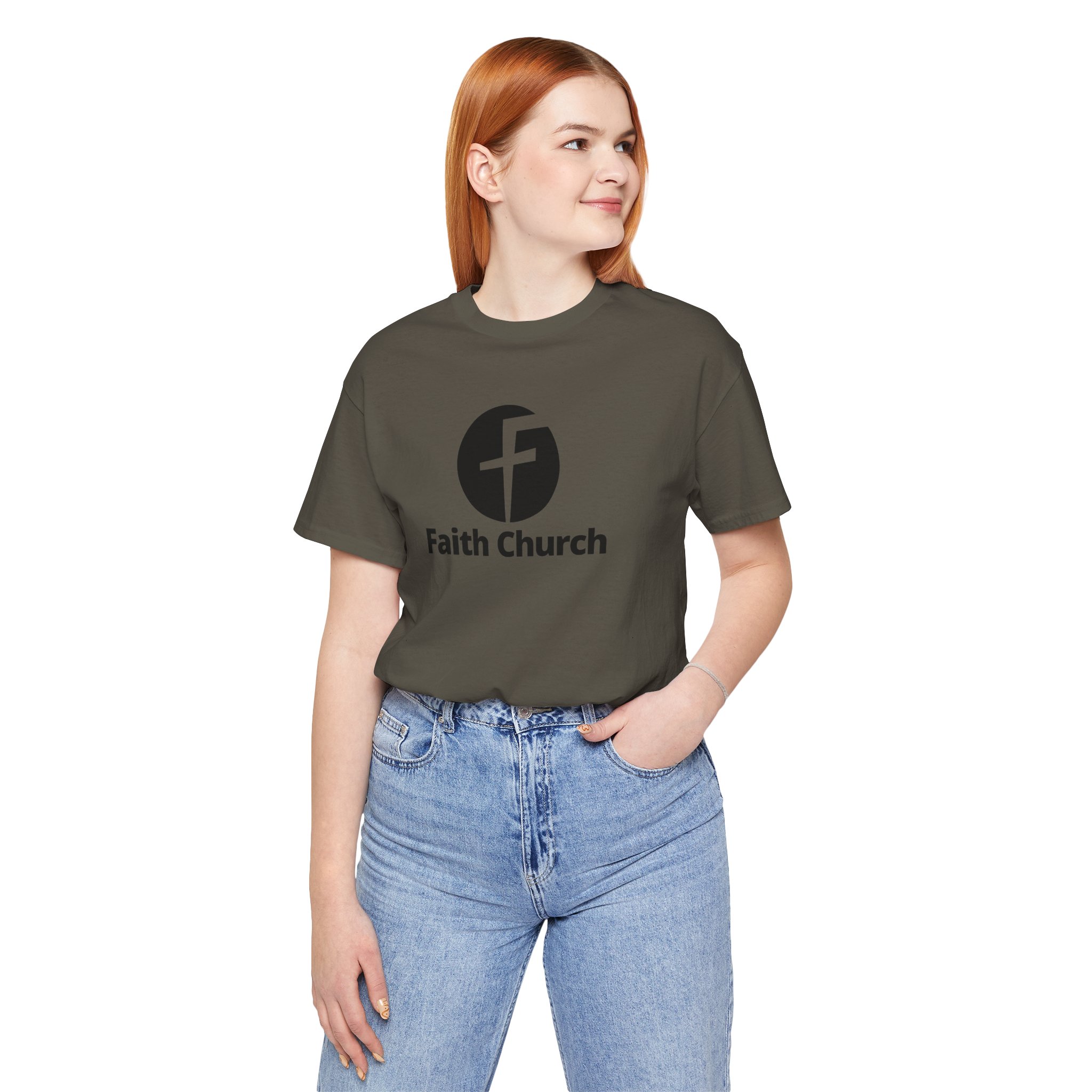 Faith Church Logo T-Shirt — Christian Ministry Tee - Image 35