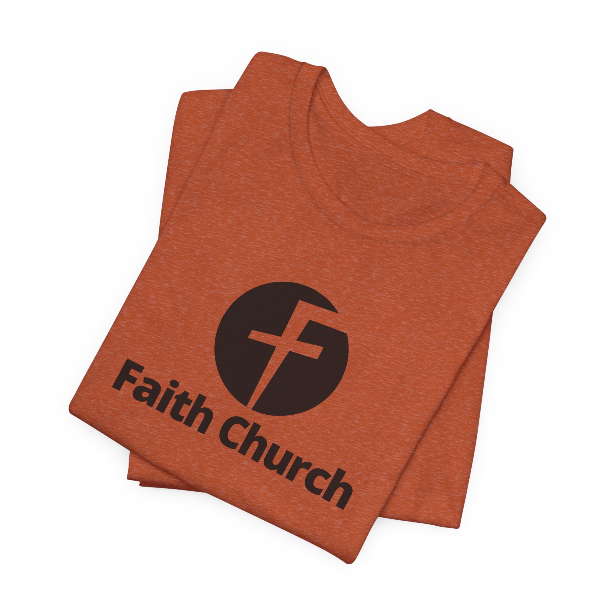 Faith Church Logo T-Shirt — Christian Ministry Tee - Image 28