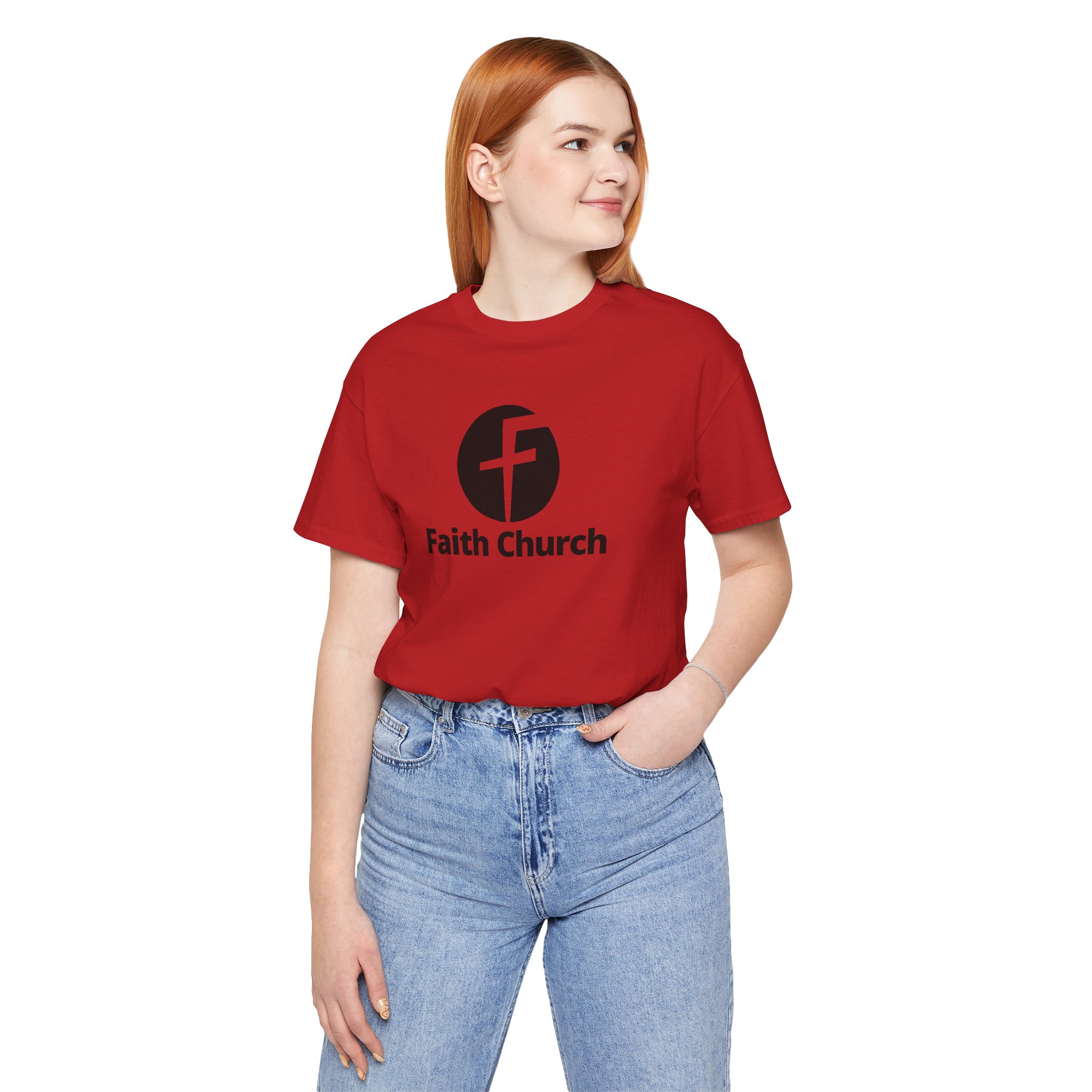 Faith Church Logo T-Shirt — Christian Ministry Tee - Image 60
