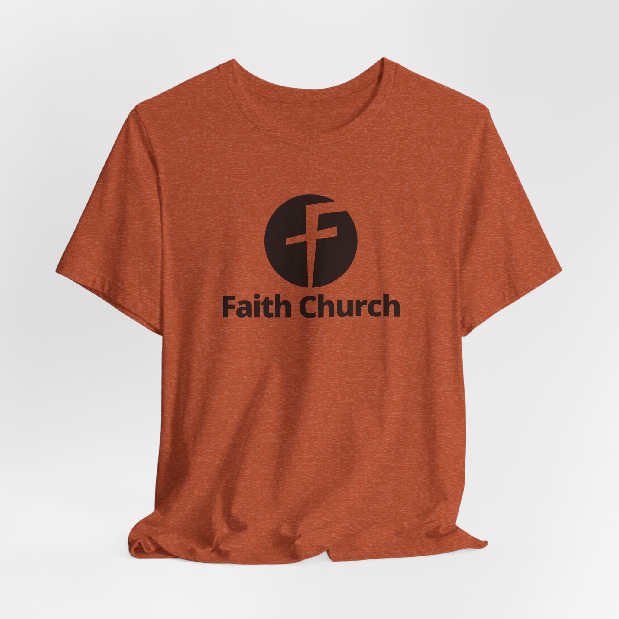 Faith Church Logo T-Shirt — Christian Ministry Tee - Image 29