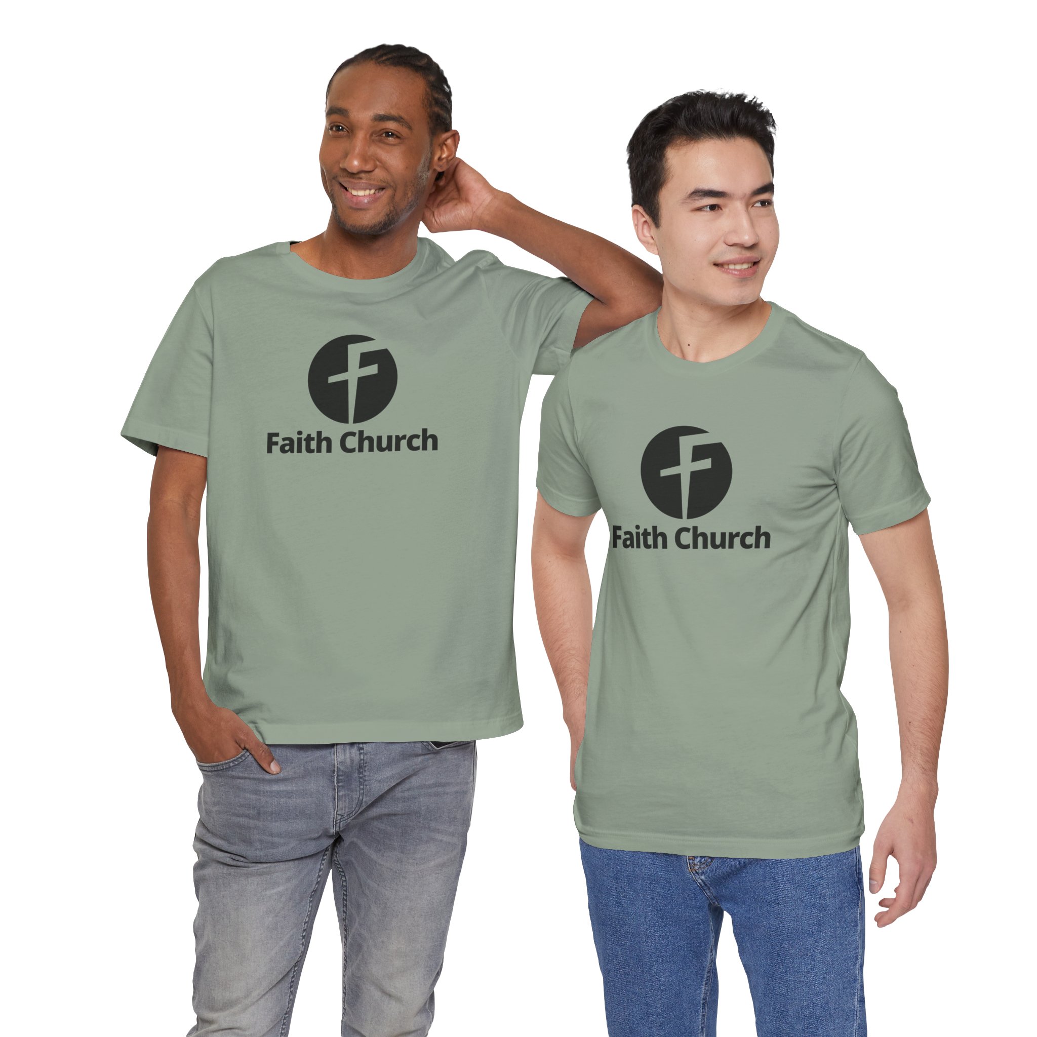 Faith Church Logo T-Shirt — Christian Ministry Tee - Image 41