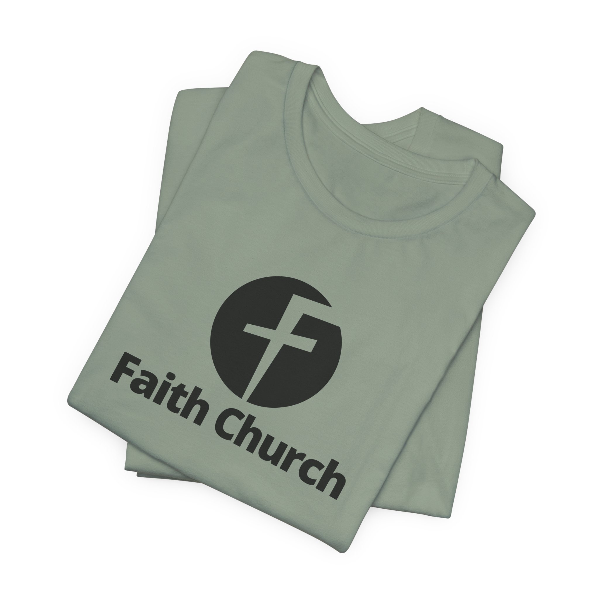 Faith Church Logo T-Shirt — Christian Ministry Tee - Image 38