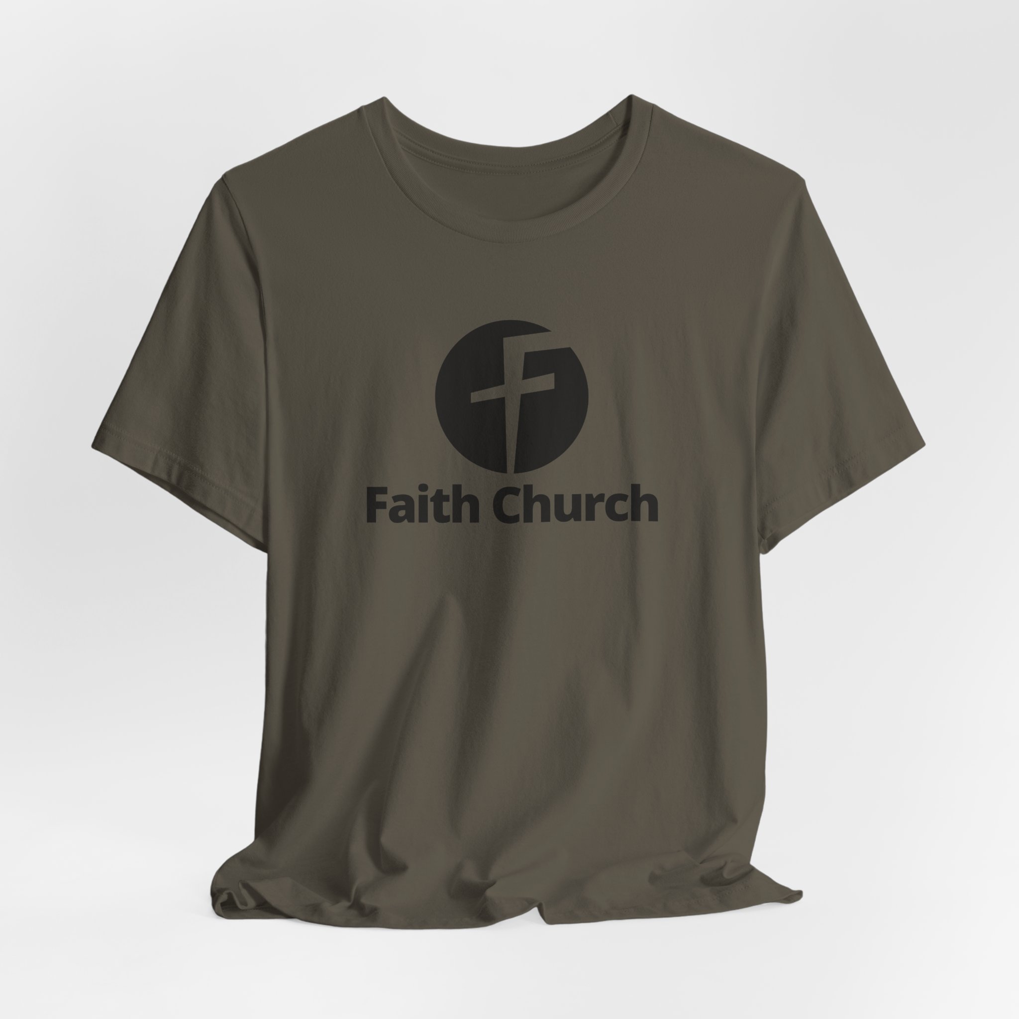 Faith Church Logo T-Shirt — Christian Ministry Tee - Image 34