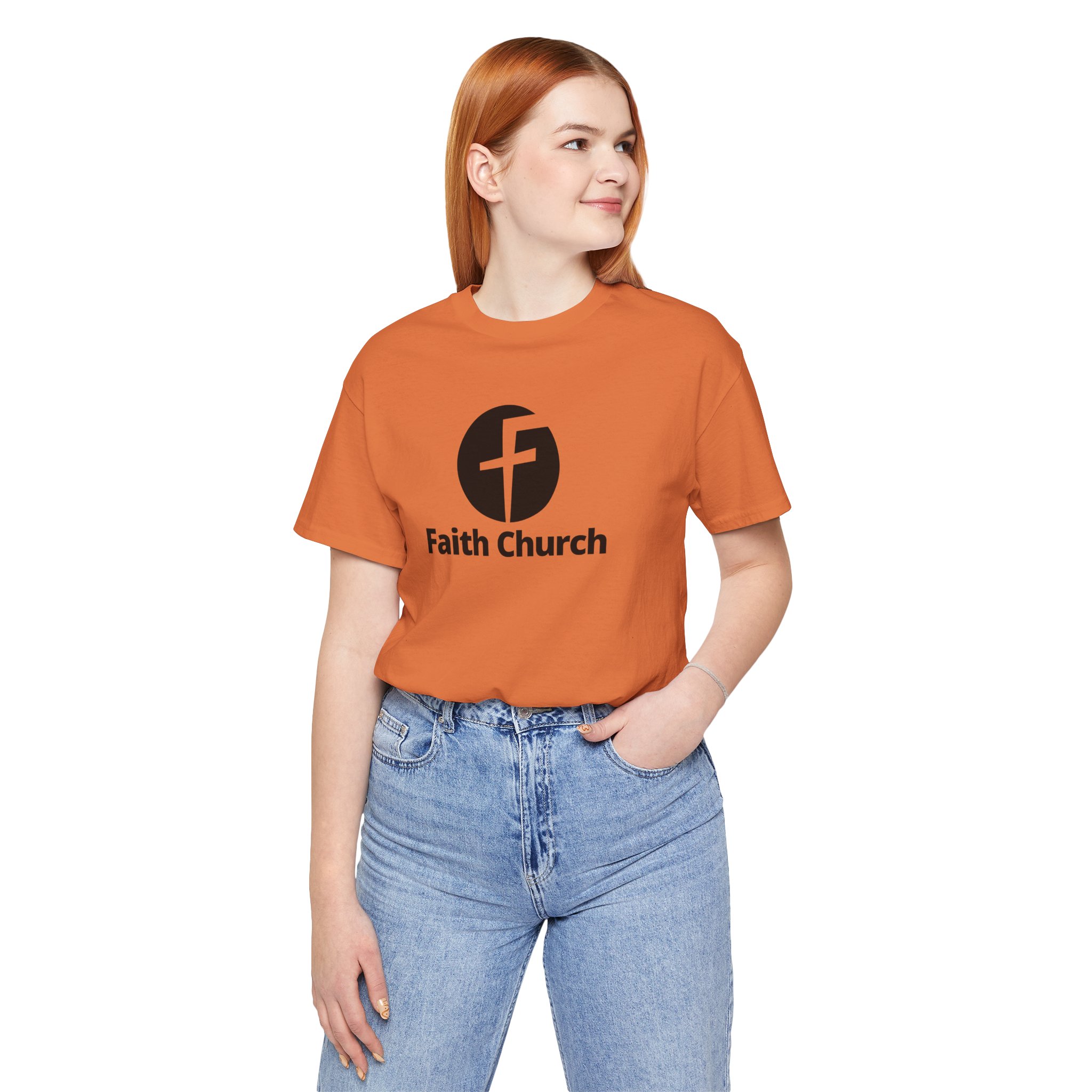 Faith Church Logo T-Shirt — Christian Ministry Tee - Image 25