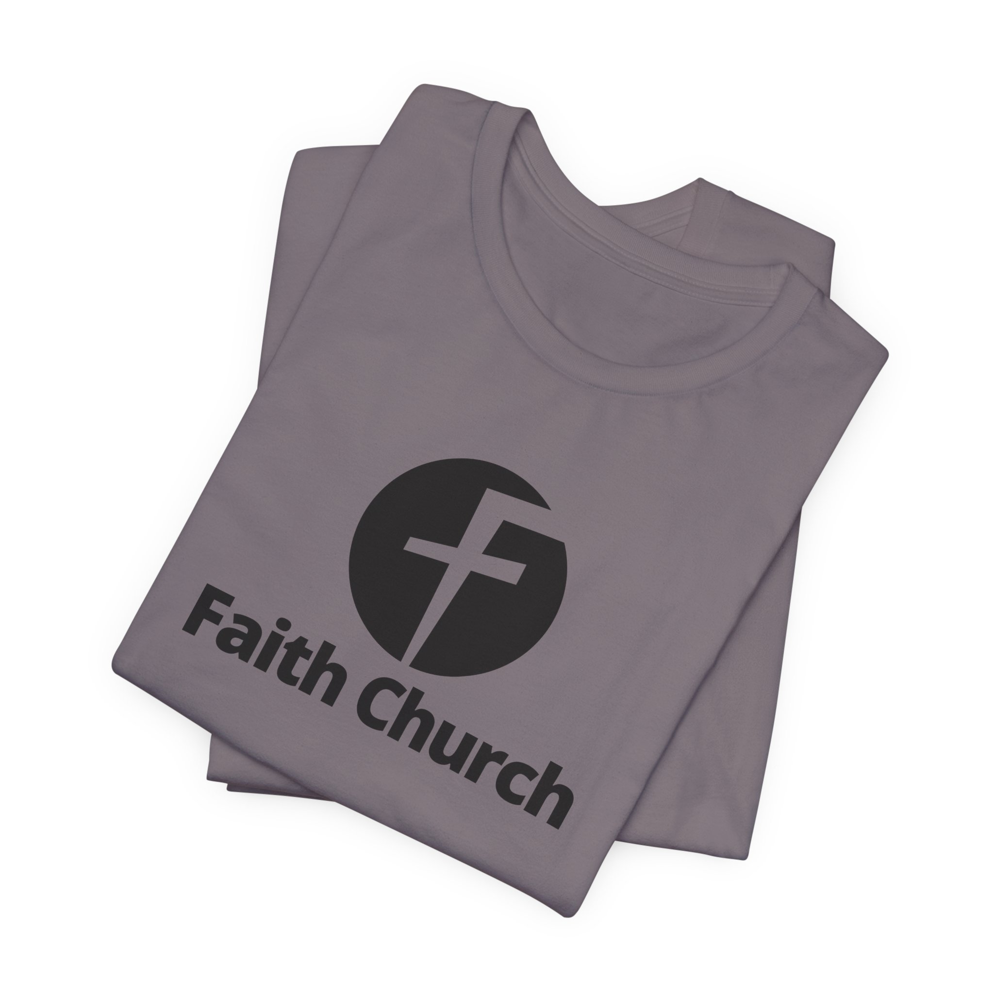 Faith Church Logo T-Shirt — Christian Ministry Tee - Image 53
