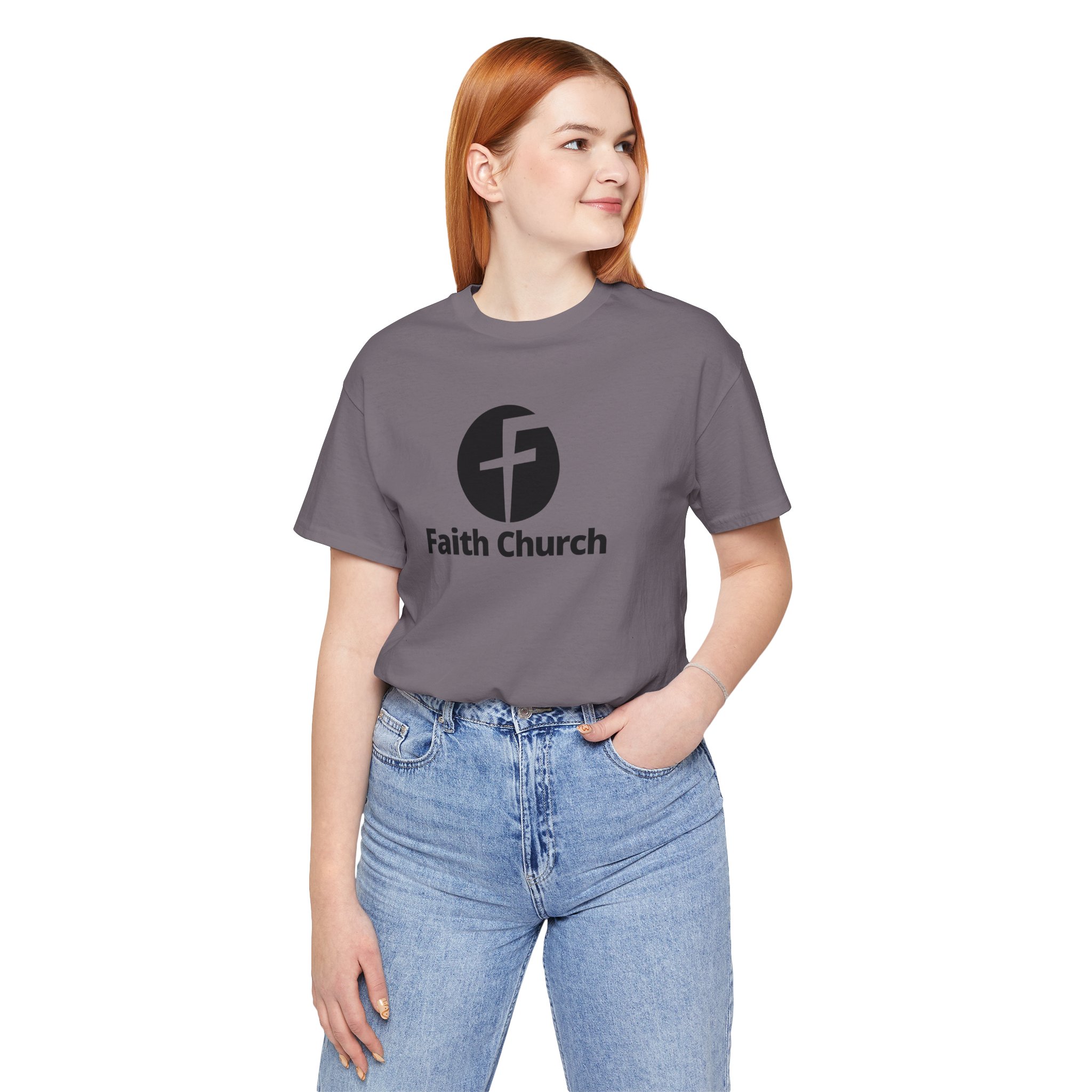Faith Church Logo T-Shirt — Christian Ministry Tee - Image 55
