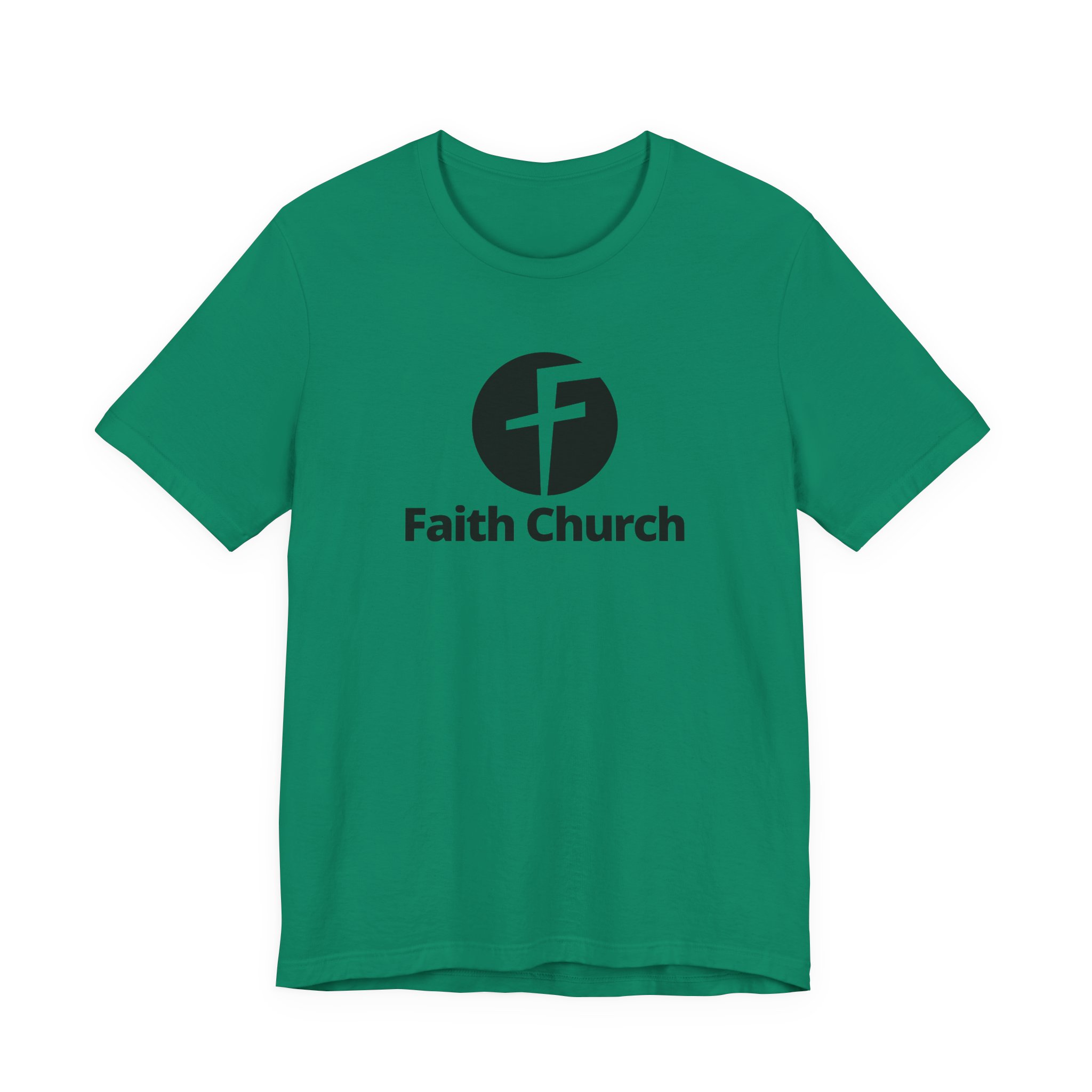 Faith Church Logo T-Shirt — Christian Ministry Tee - Image 42