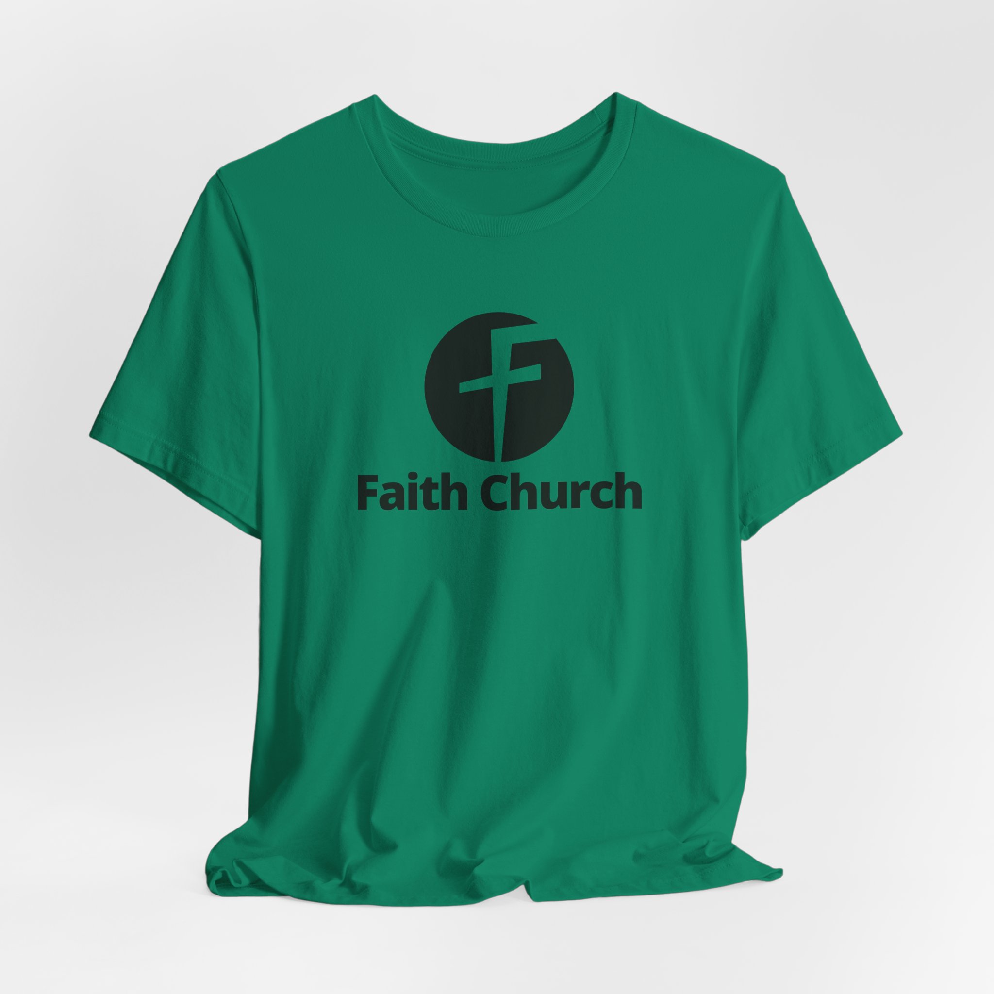 Faith Church Logo T-Shirt — Christian Ministry Tee - Image 44