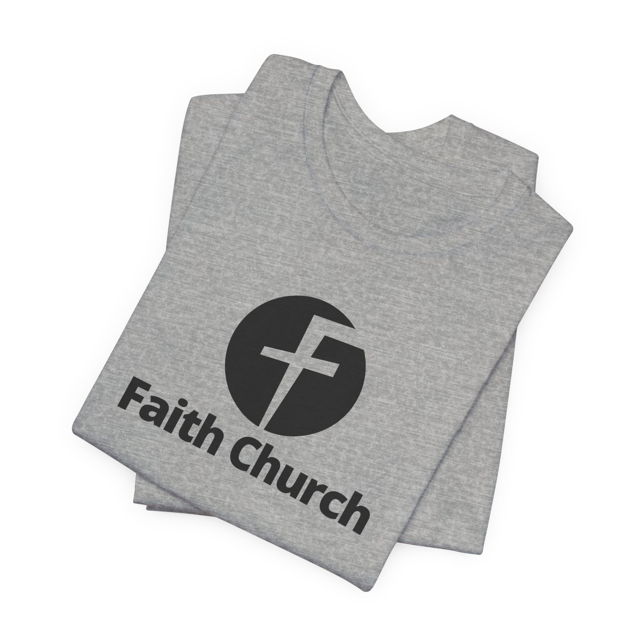 Faith Church Logo T-Shirt — Christian Ministry Tee - Image 3