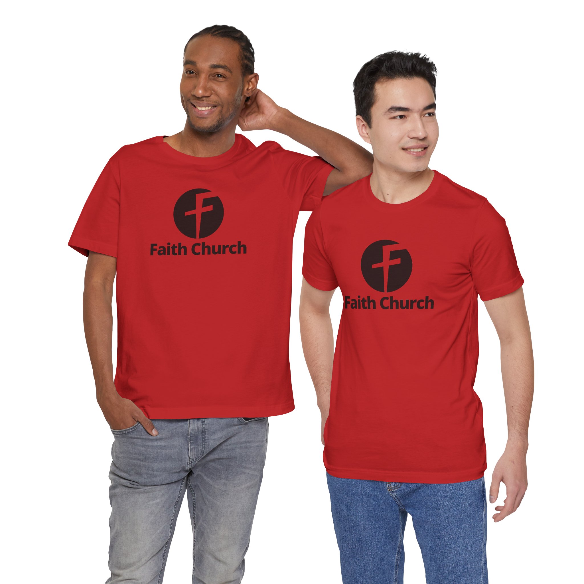 Faith Church Logo T-Shirt — Christian Ministry Tee - Image 61